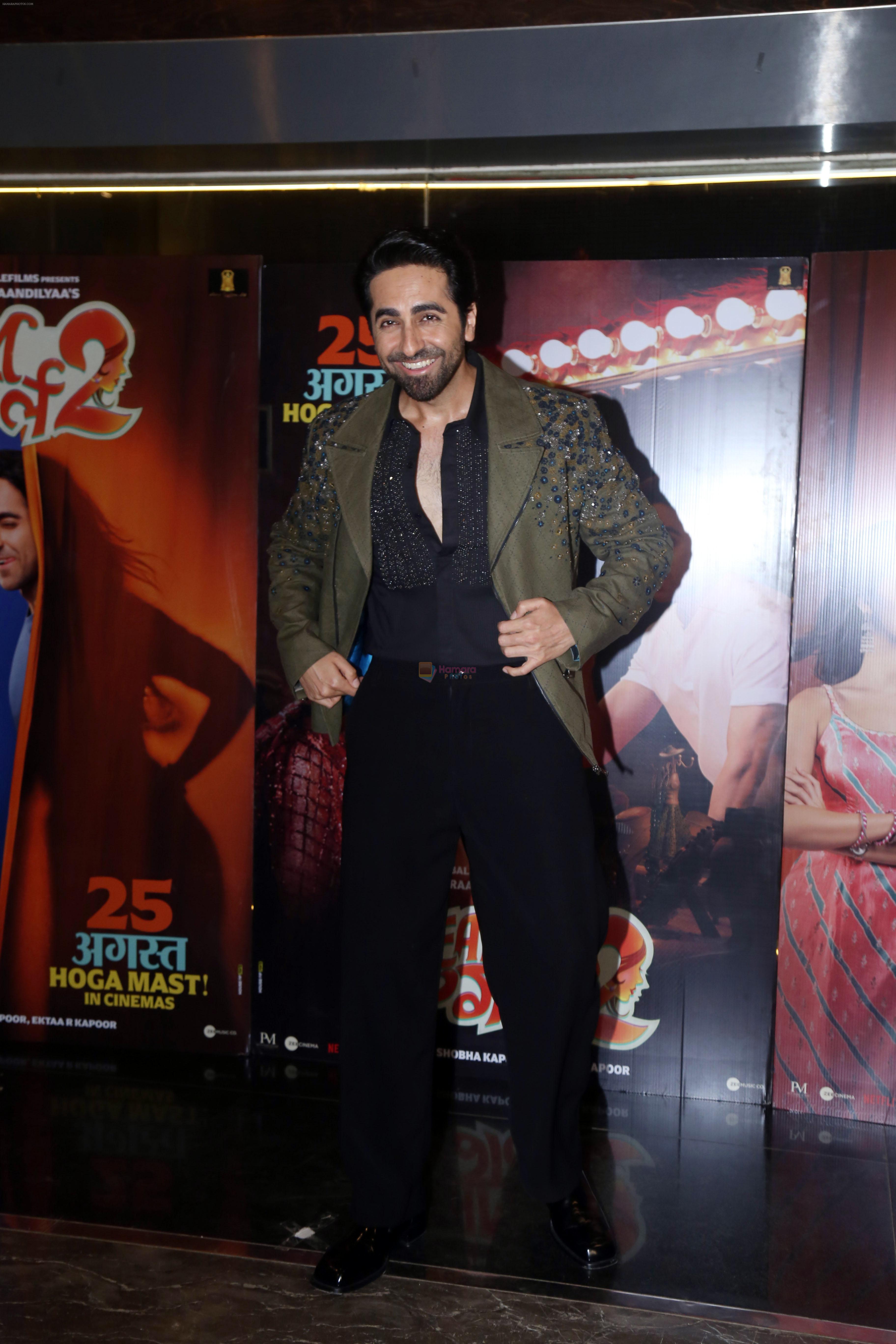 Ayushmann Khurrana at the premiere of film Dream Girl 2 on 24th August 2023
