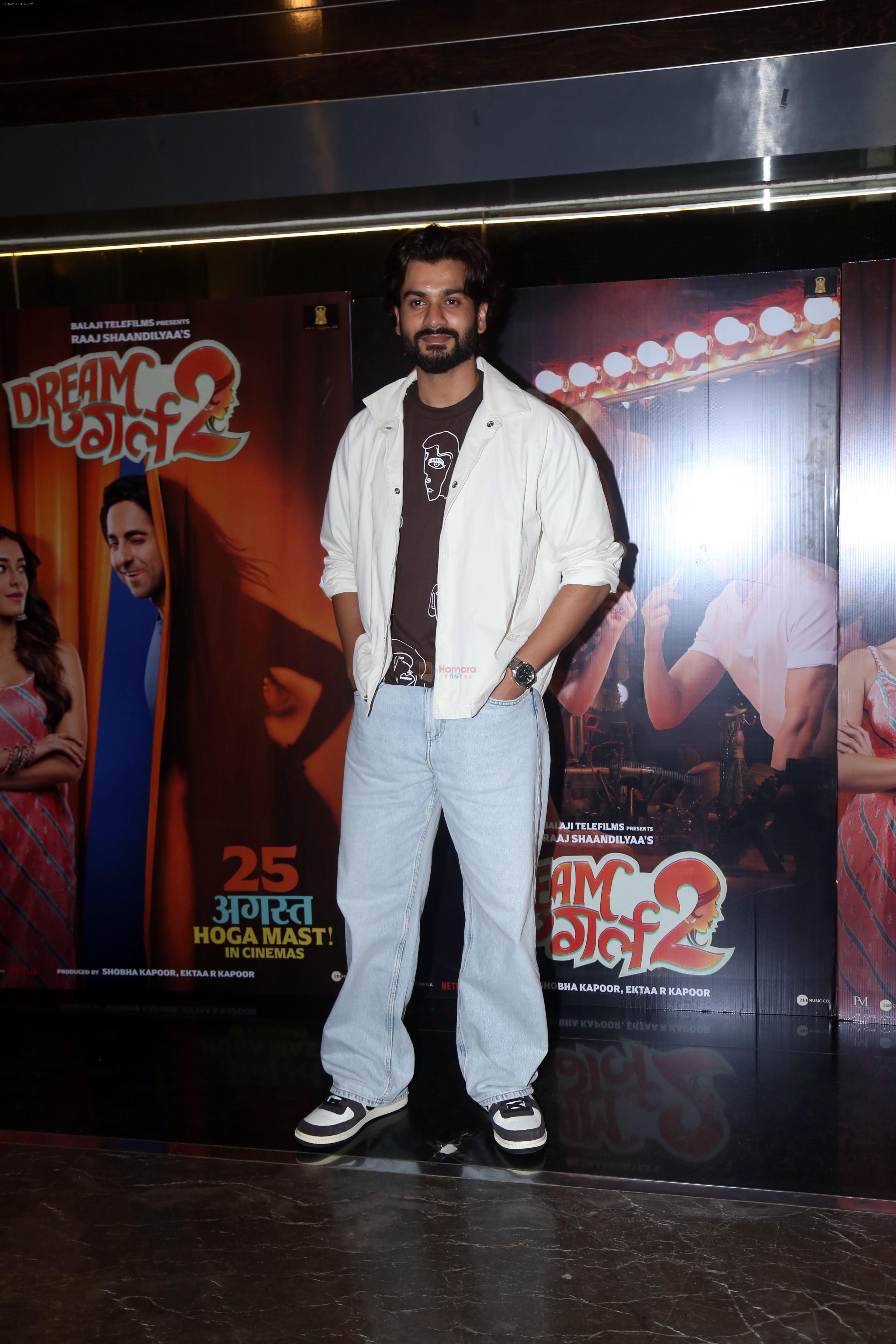 Sunny Kaushal at the premiere of film Dream Girl 2 on 24th August 2023