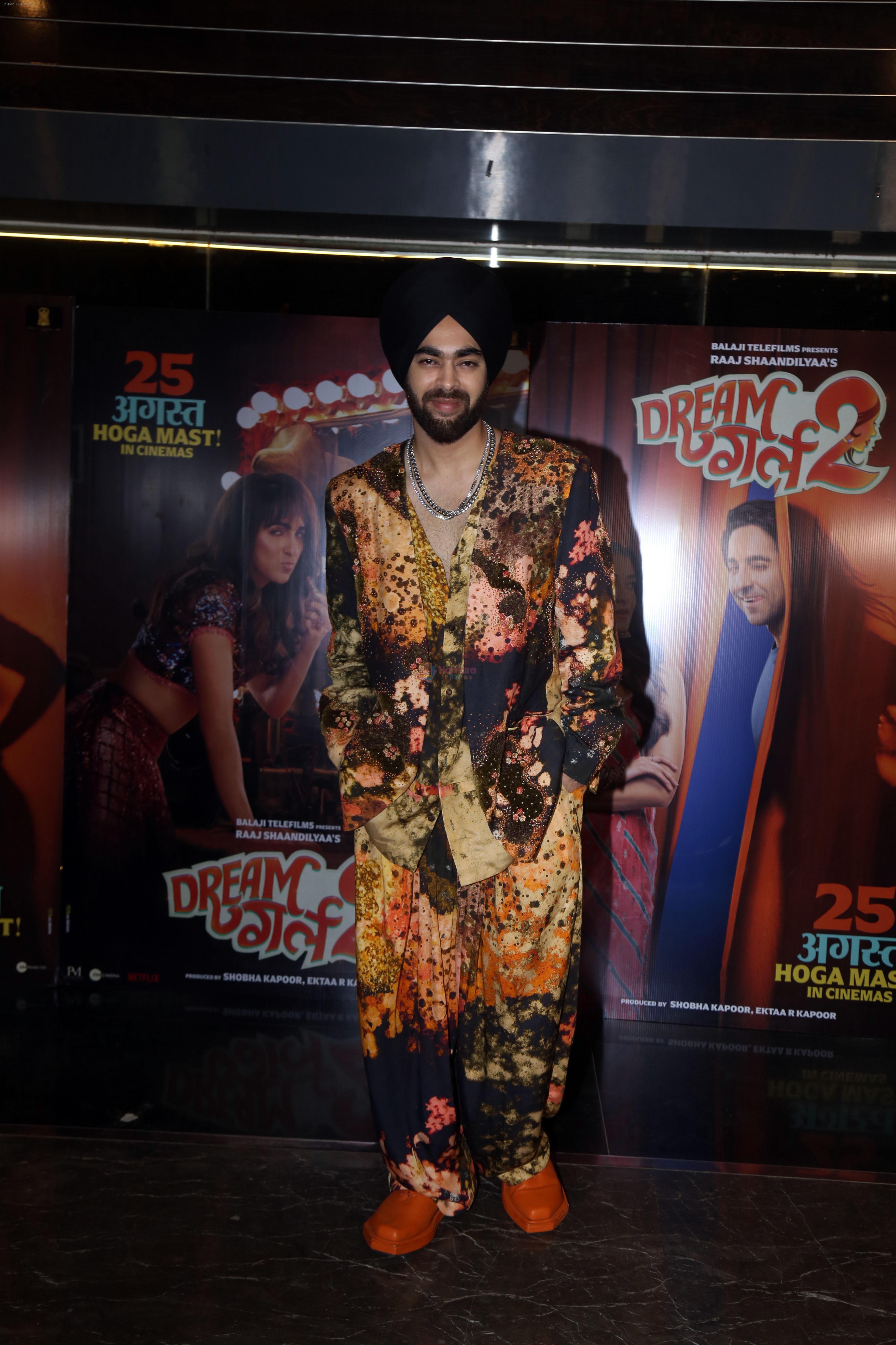 Manjot Singh at the premiere of film Dream Girl 2 on 24th August 2023