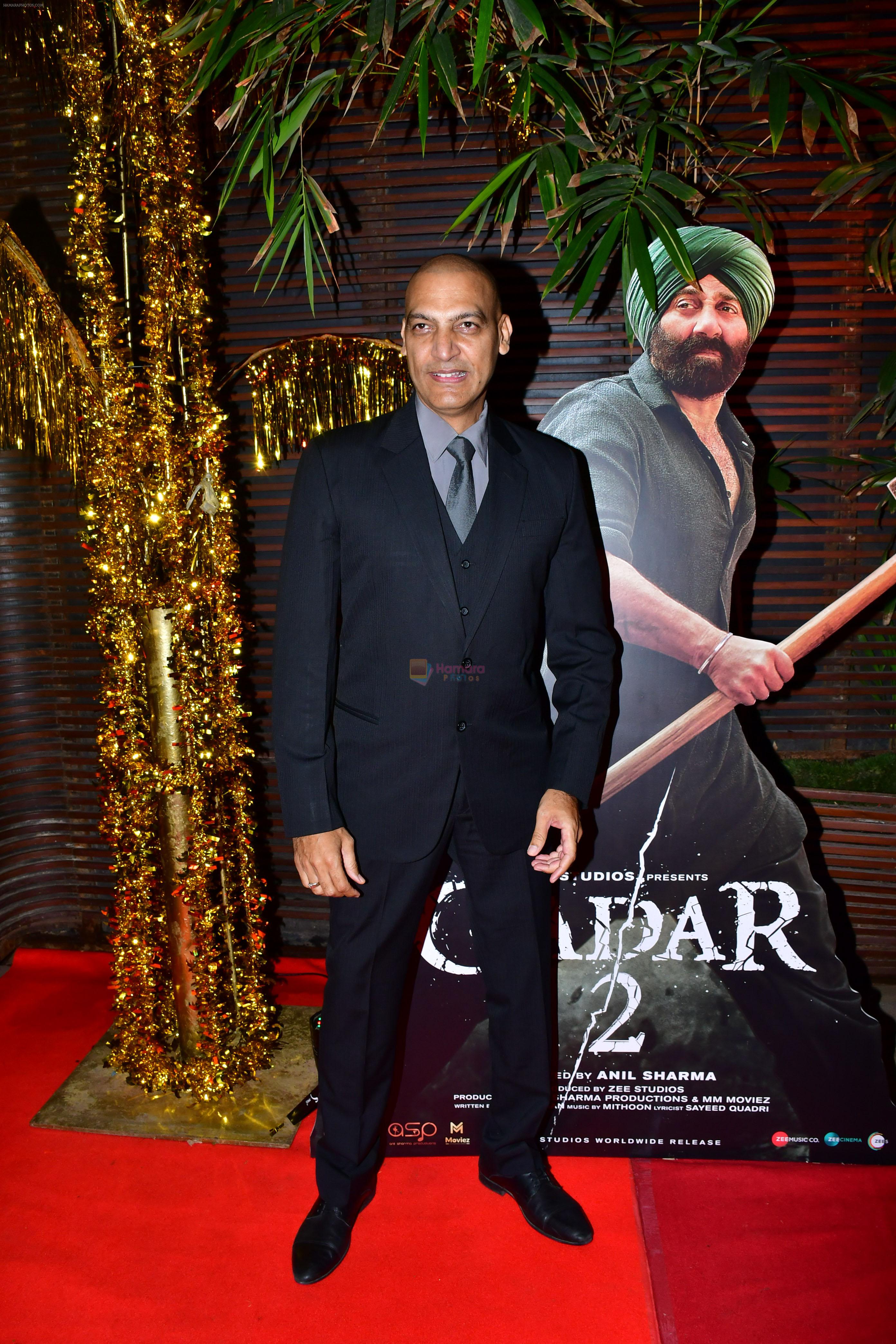 Manish Wadhwa at Gadar 2 Success Party on 25th August 2023