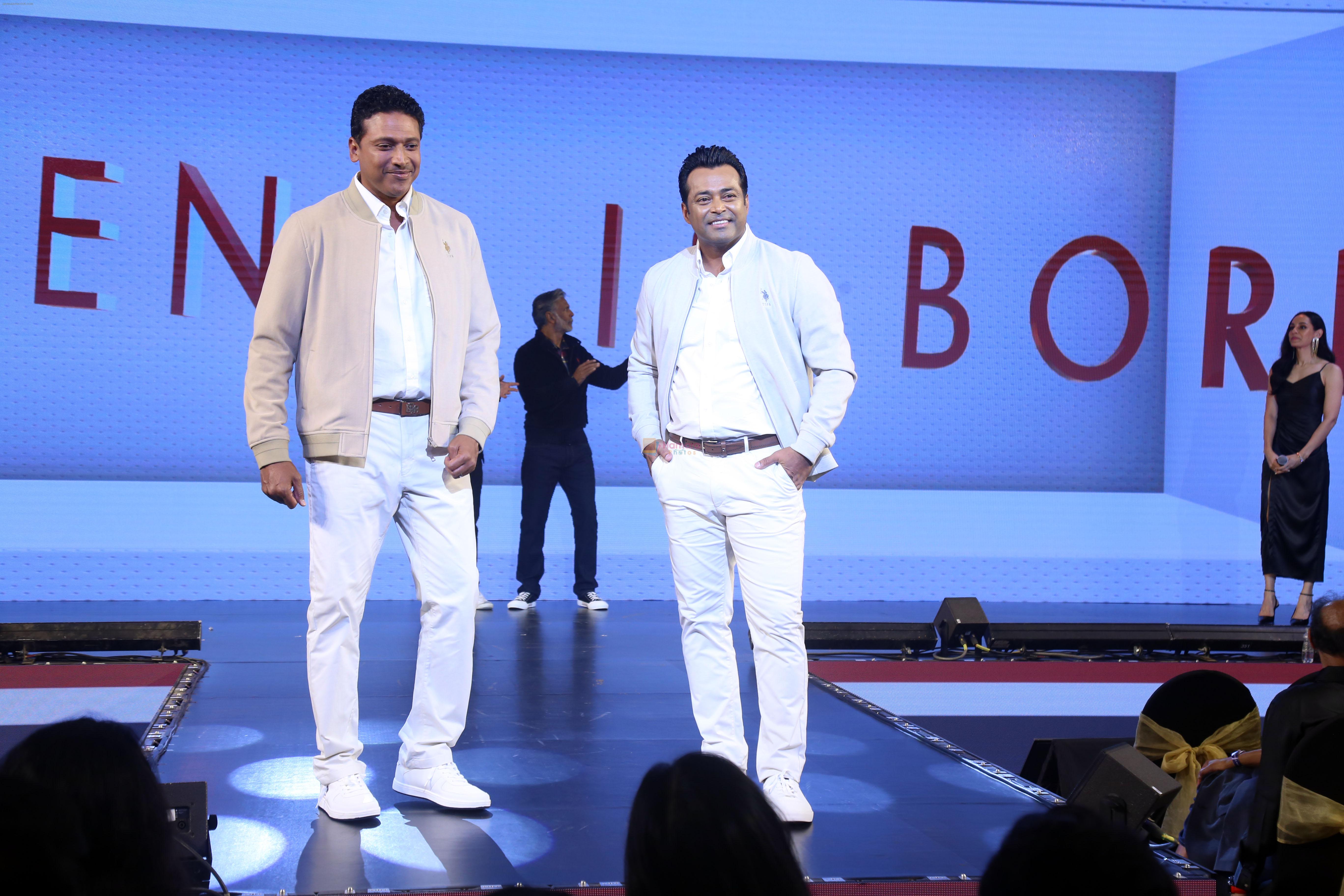Leander Paes, Mahesh Bhupathi at the U.S.Polo Grand celebration and website launch on 25th August 2023