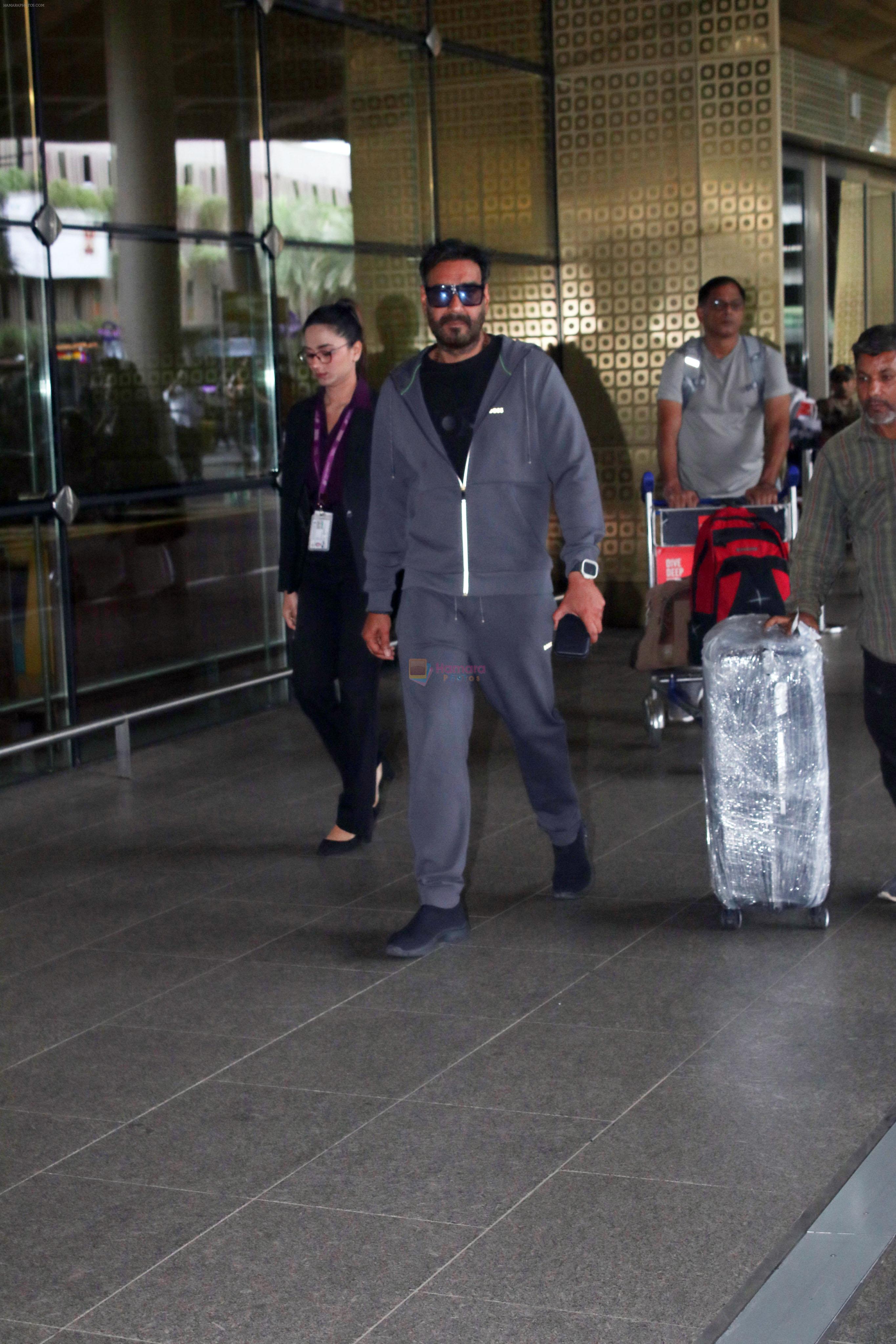 Ajay Devgn Spotted At Airport Arrival on 26th August 2023