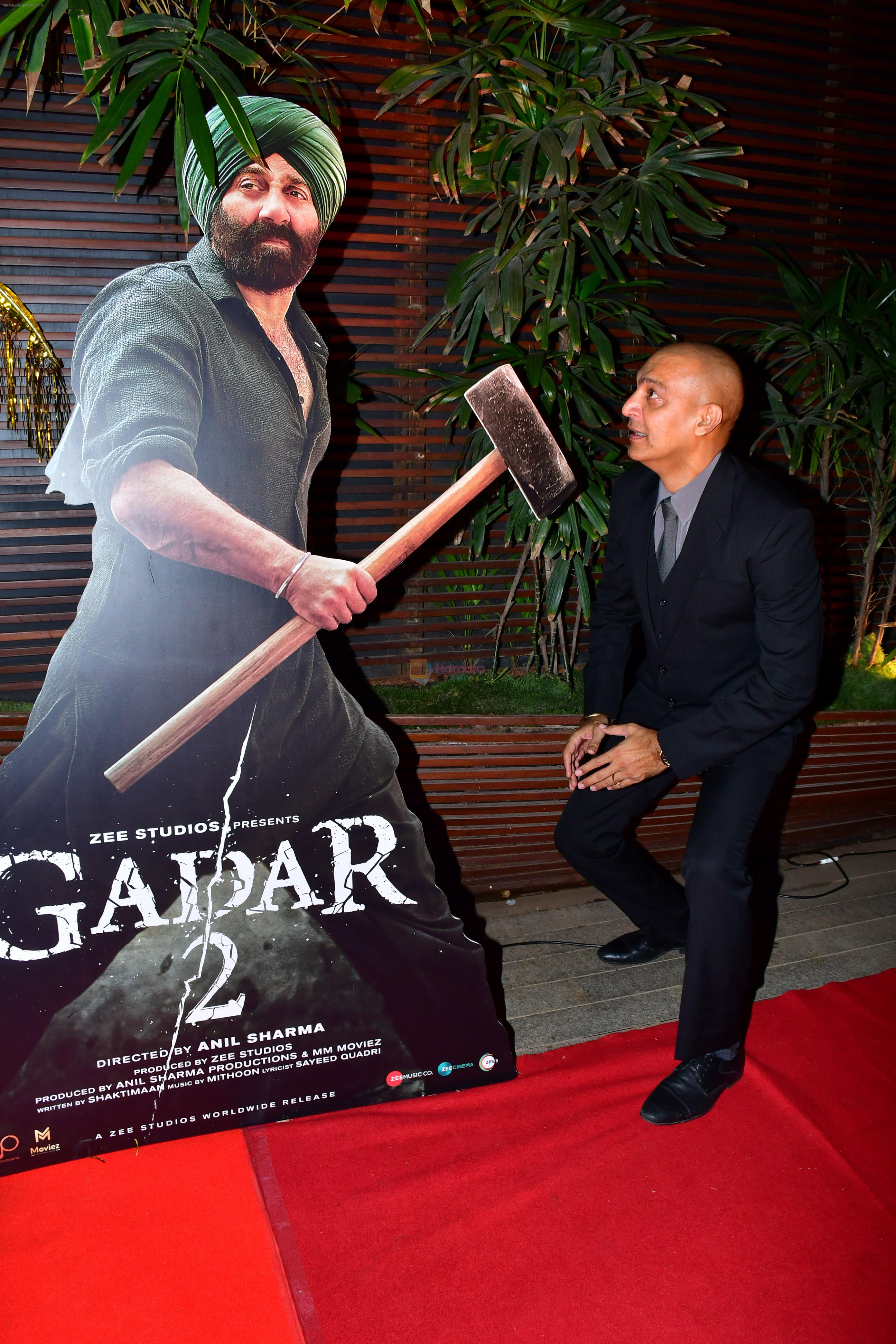Manish Wadhwa at Gadar 2 Success Party on 25th August 2023