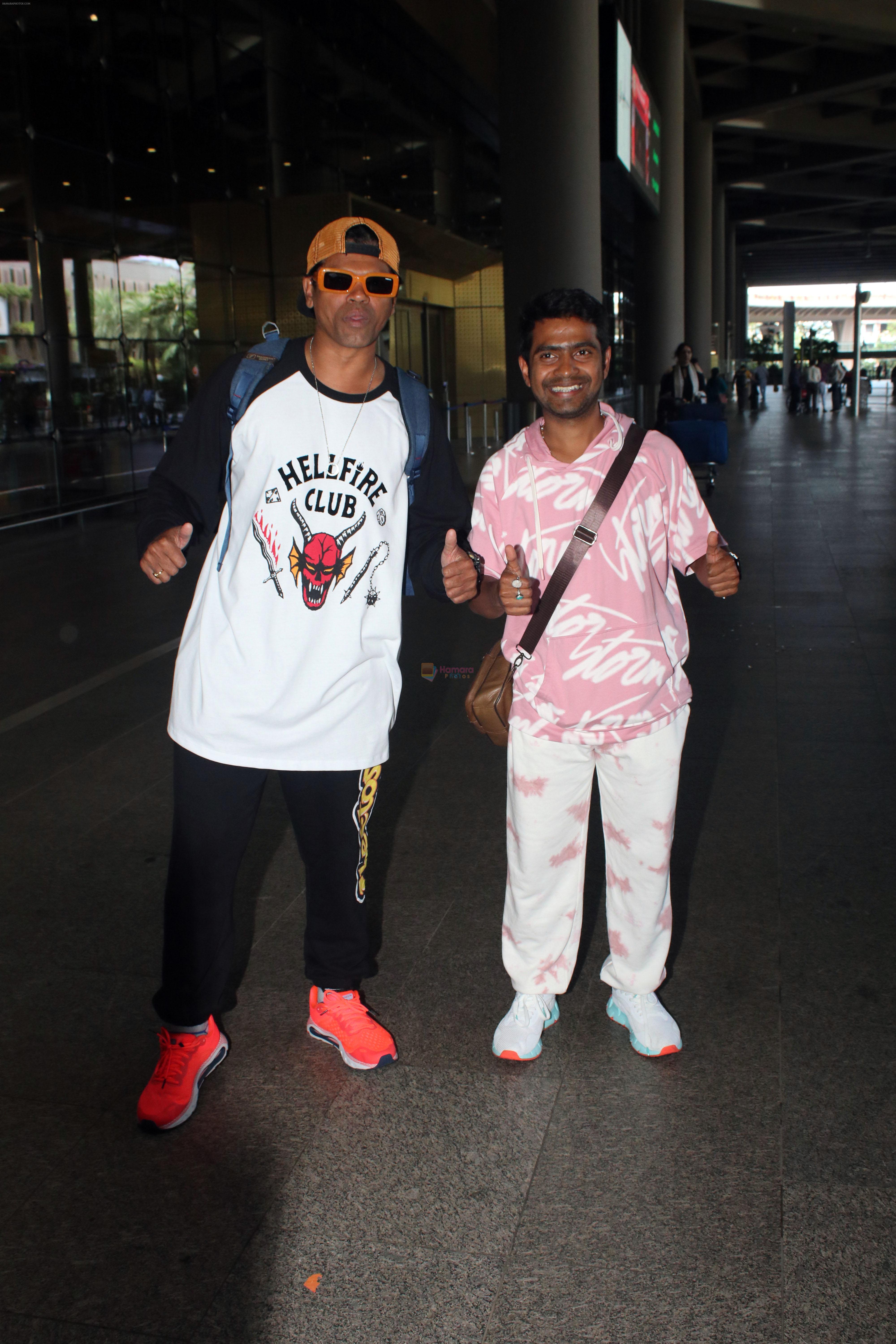 Siddarth Jadhav and Prathamesh Parab Spotted At Airport Arrival on 26th August 2023