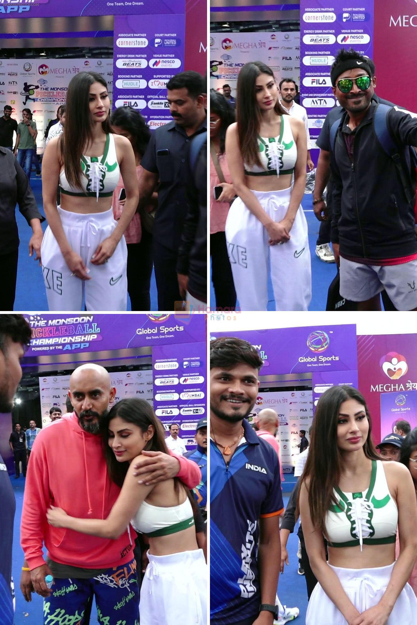 Mouni Roy Attends The Monsoon Pickleball Championship on 26th August 2023