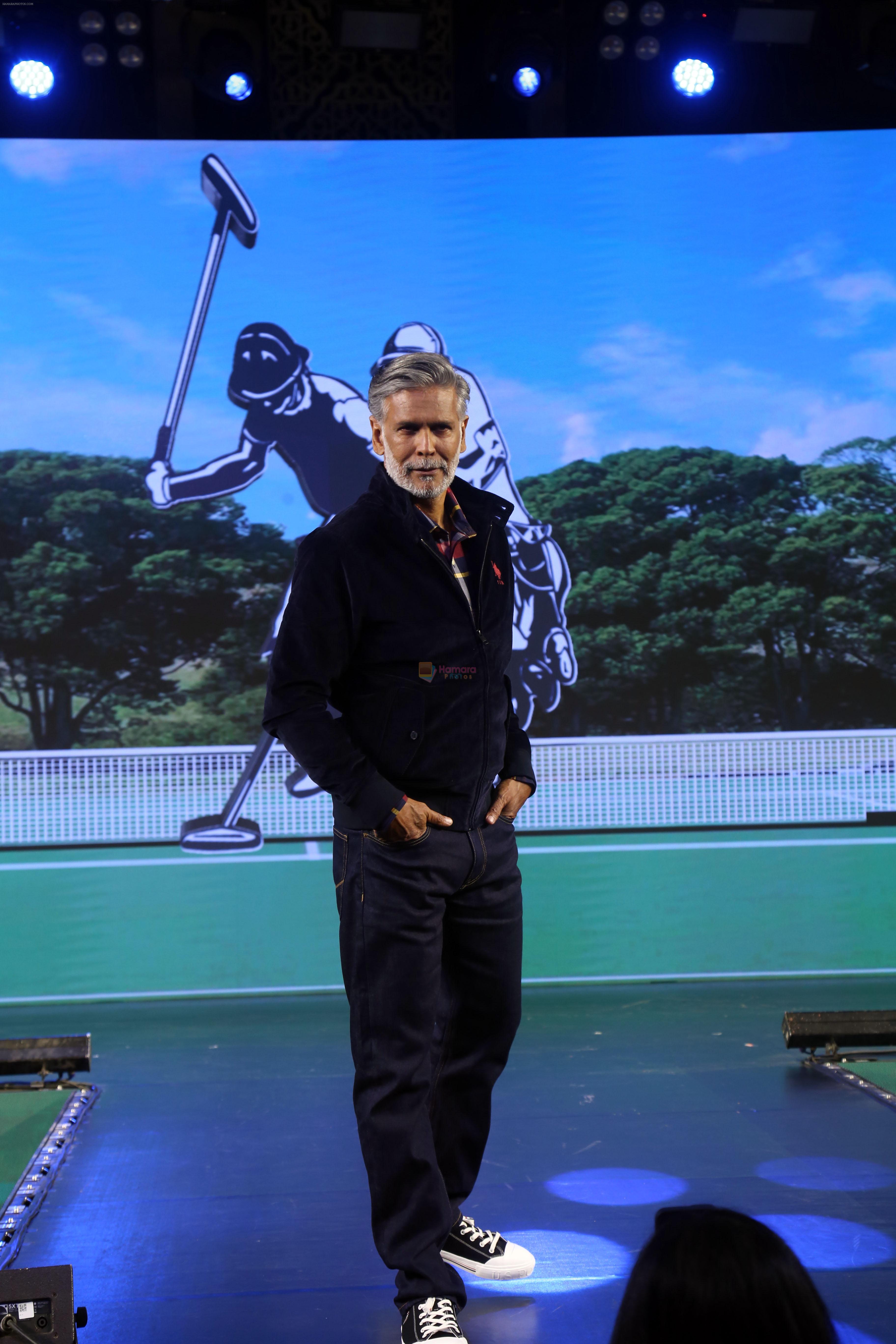 Milind Soman at the U.S.Polo Grand celebration and website launch on 25th August 2023