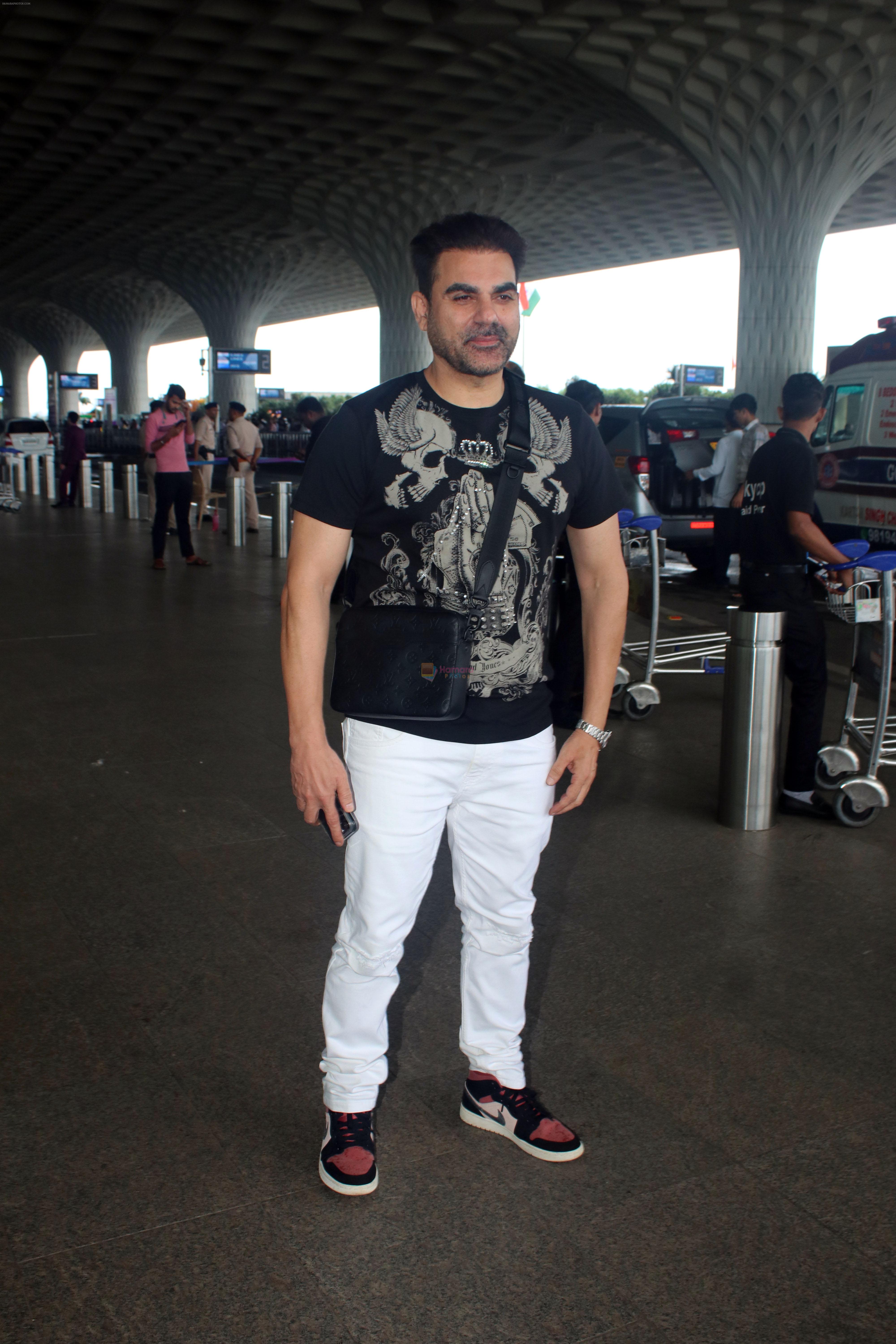 Arbaaz Khan Spotted At Airport Departure on 27th August 2023