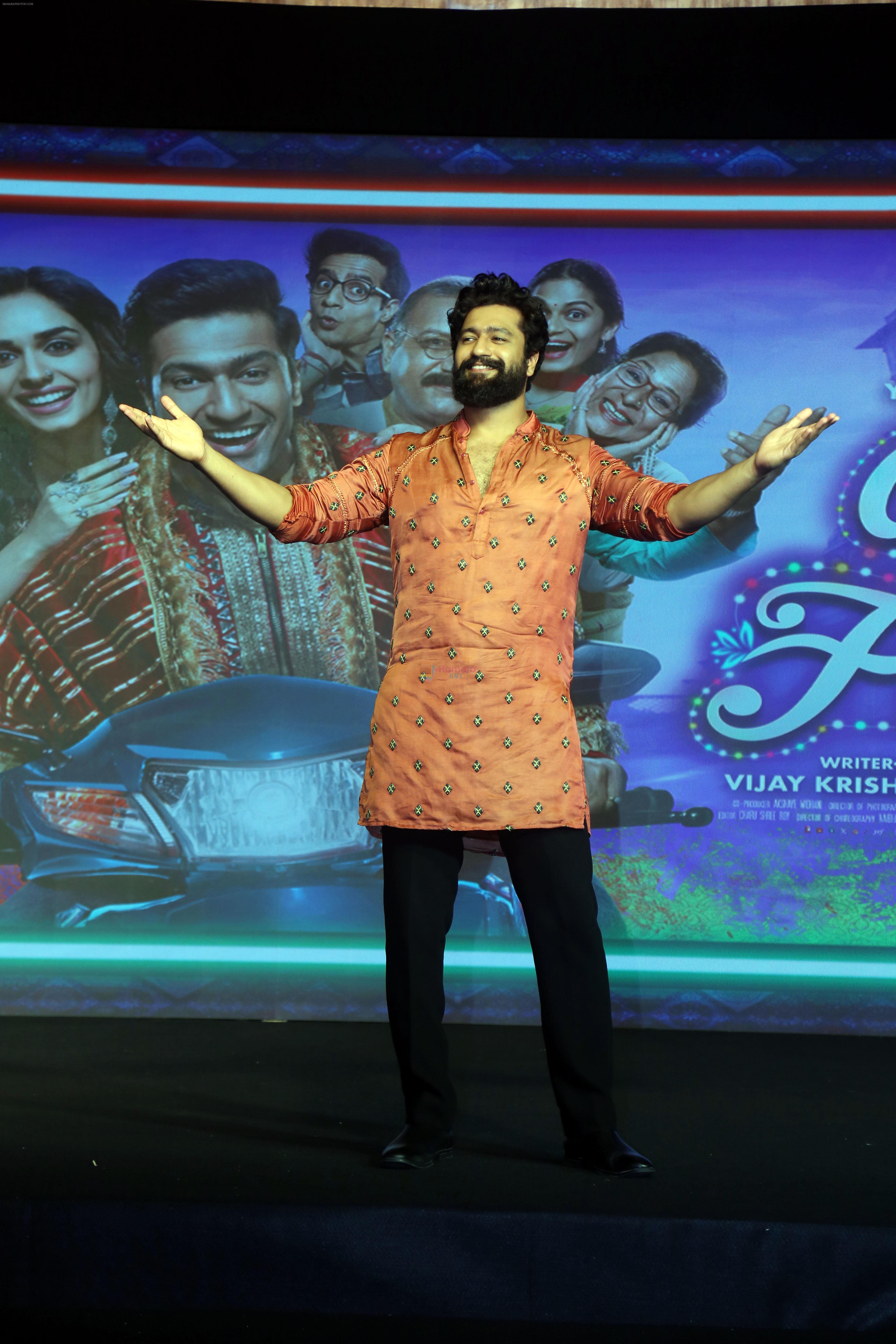 Vicky Kaushal dancing at song Launch of his film The Great Indian Family on 30th August 2023