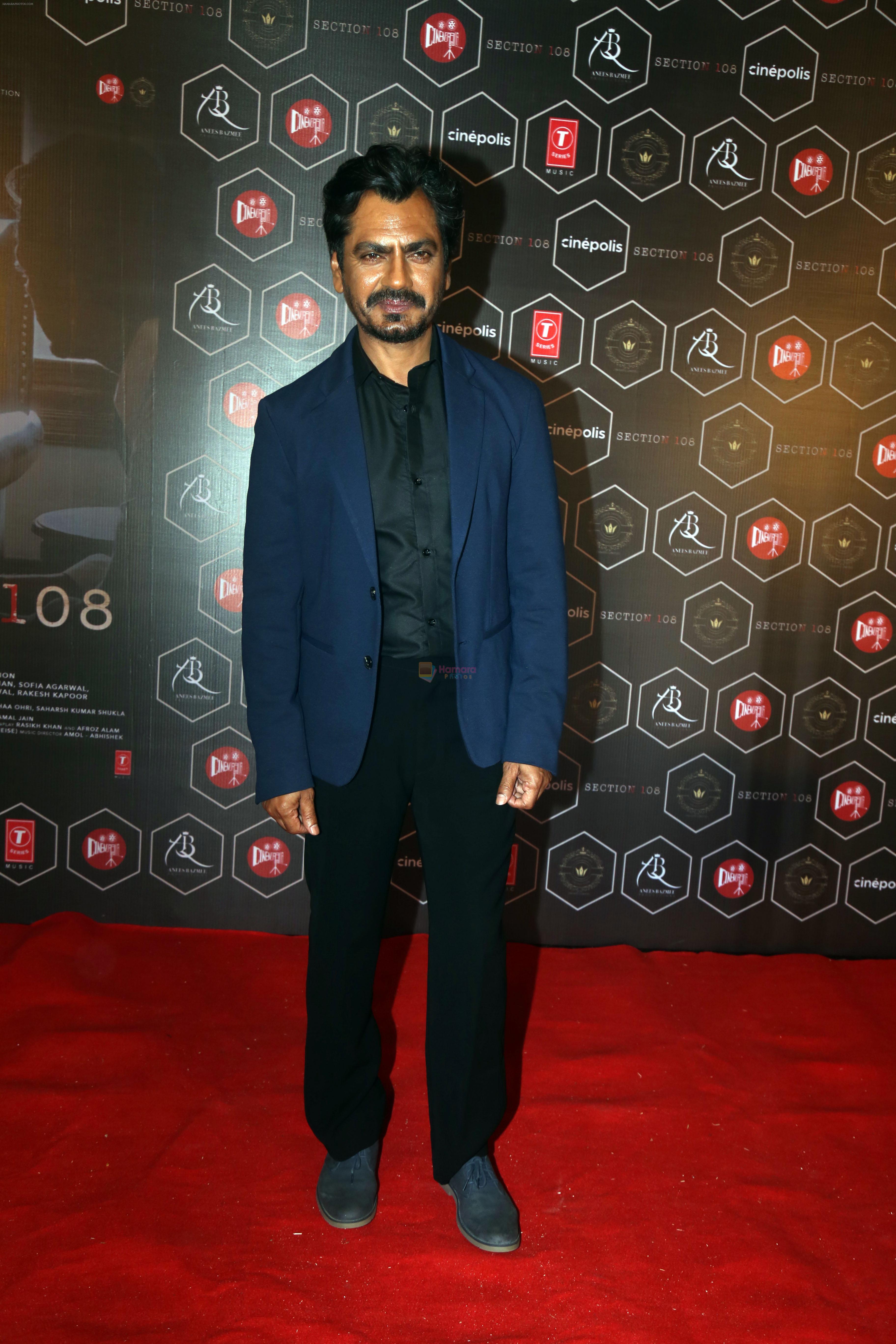 Nawazuddin Siddiqui at the launch of film Section 108 Teaser on 27th August 2023