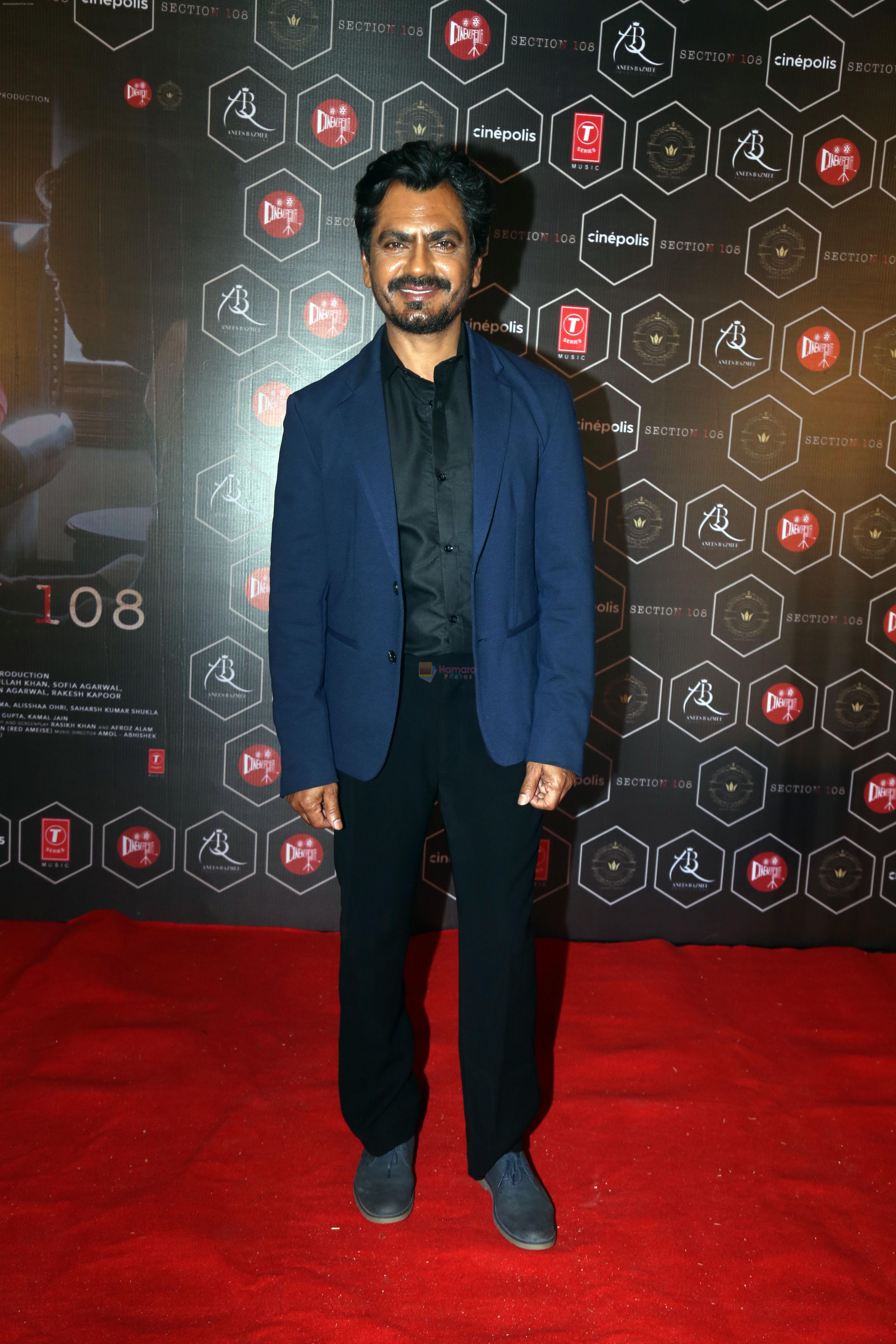 Nawazuddin Siddiqui at the launch of film Section 108 Teaser on 27th August 2023