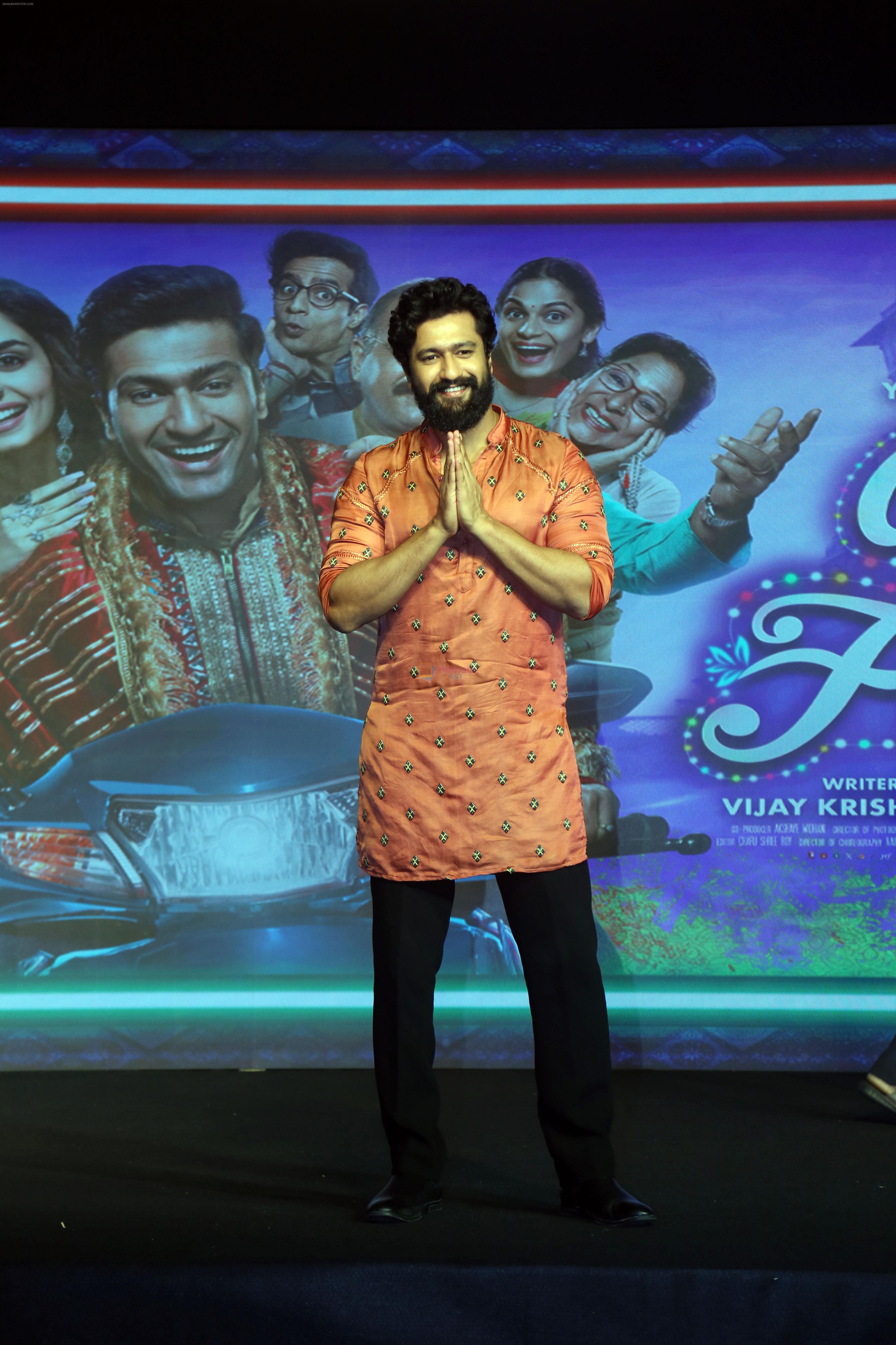 Vicky Kaushal dancing at song Launch of his film The Great Indian Family on 30th August 2023