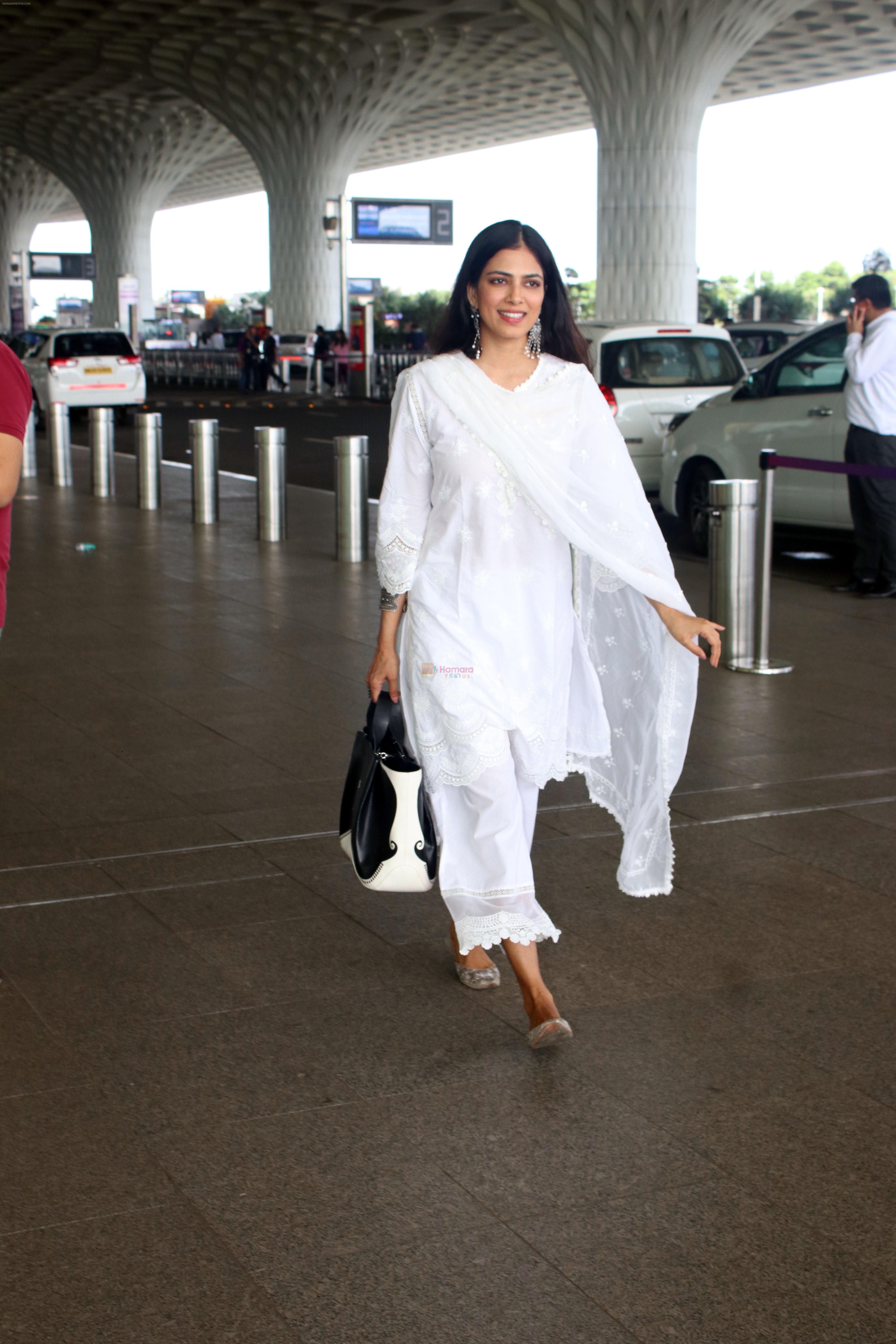Malavika Mohanan Spotted At Airport Departure on 31st August 2023