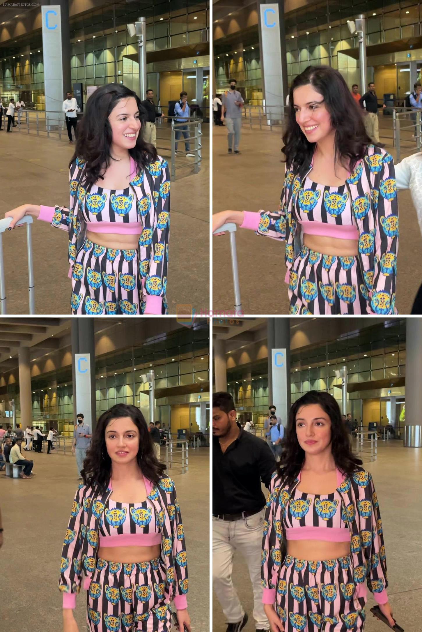 Divya Khosla Kumar Spotted At Airport Arrival on 31st August 2023