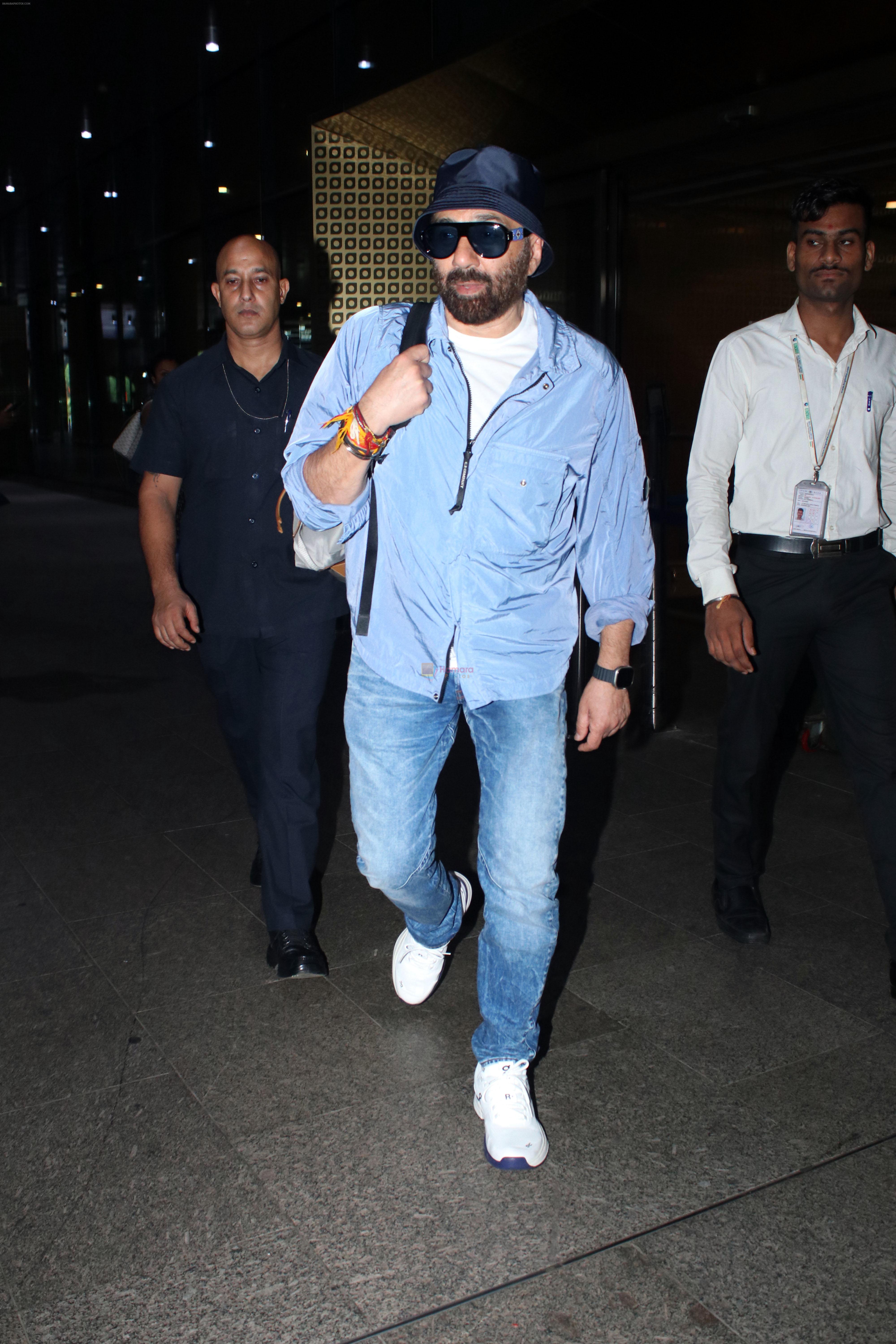 Sunny Deol Spotted At Airport on 2nd September 2023