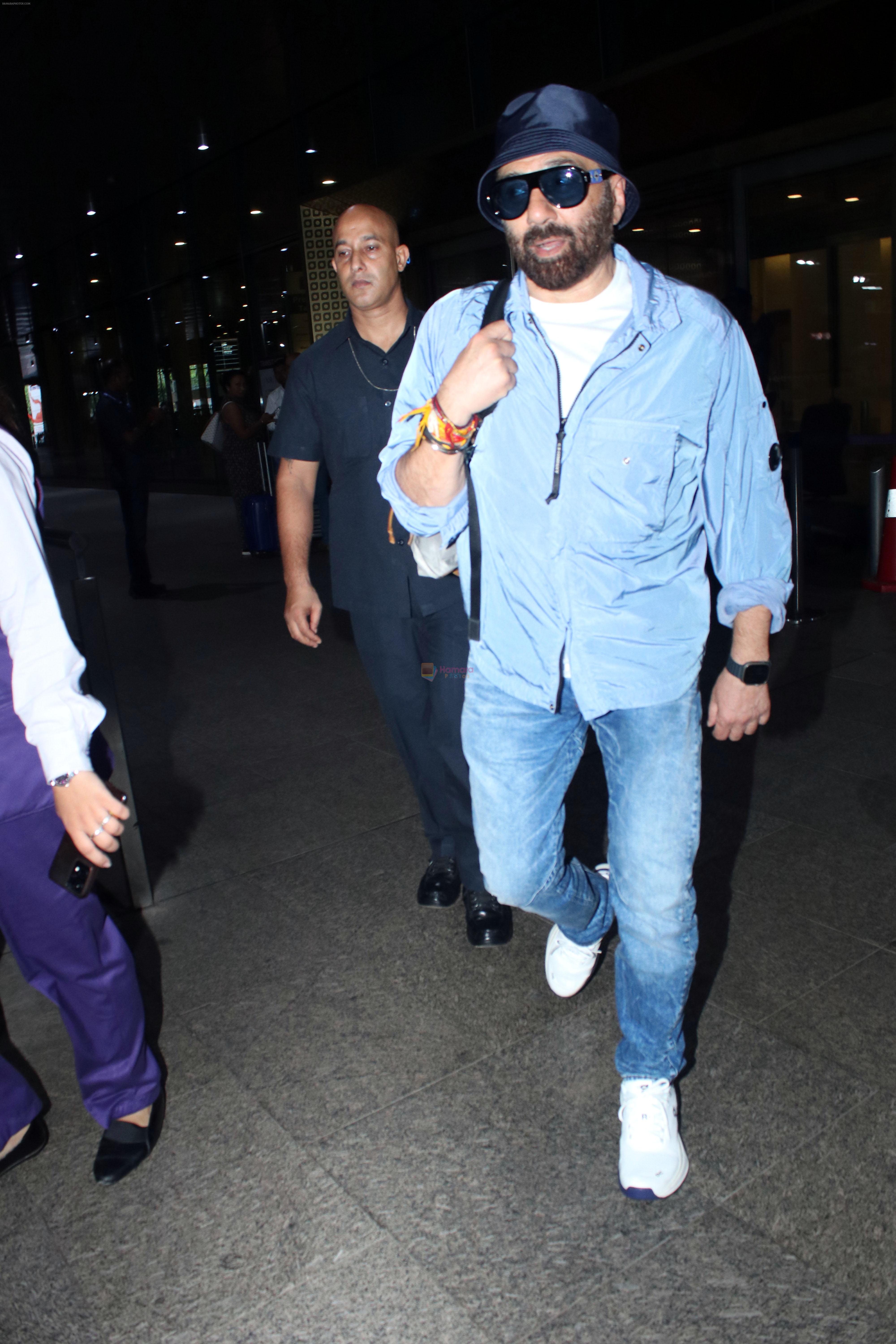 Sunny Deol Spotted At Airport on 2nd September 2023
