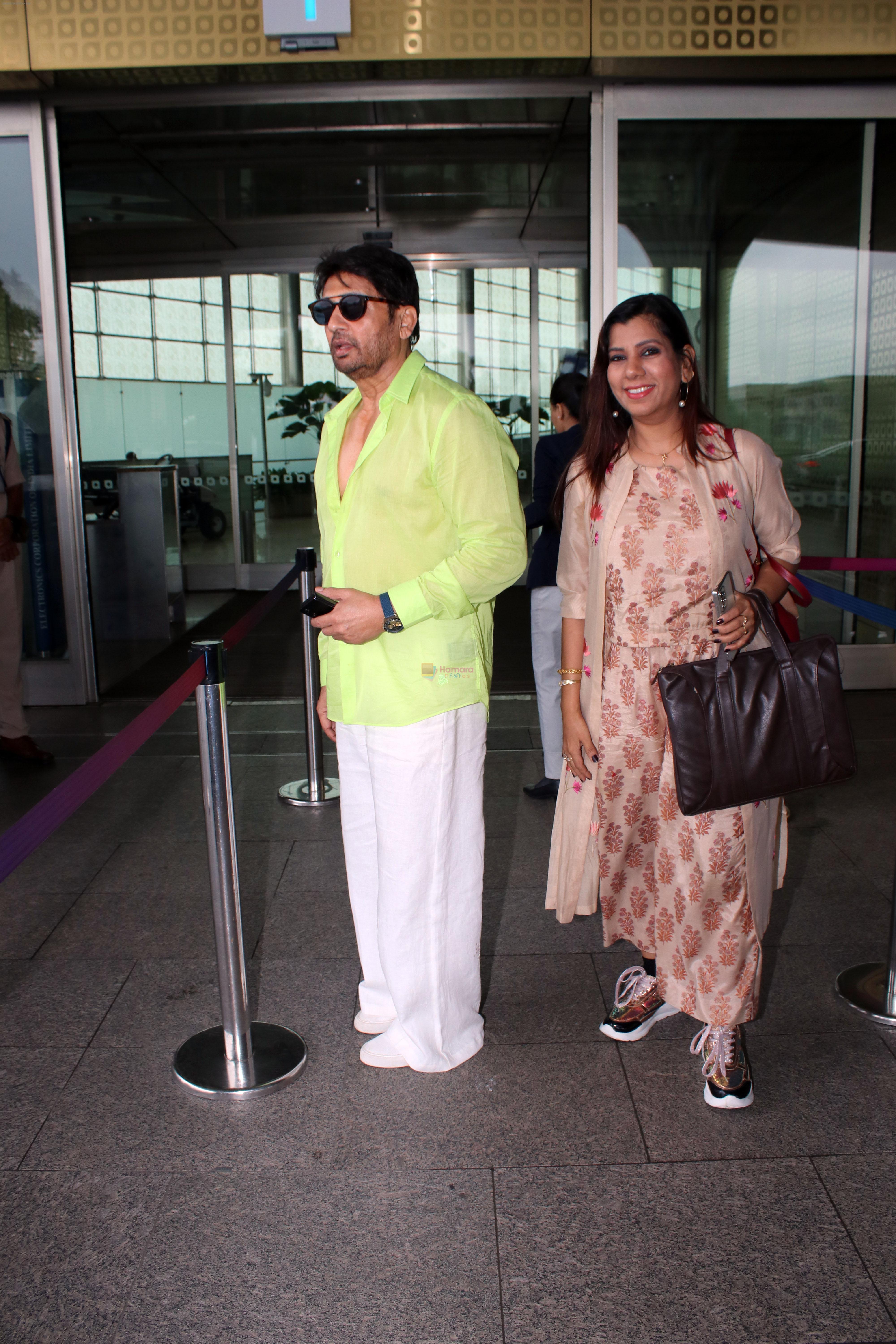Shekhar Suman, Shefali Saxena Spotted At Airport on 2nd September 2023