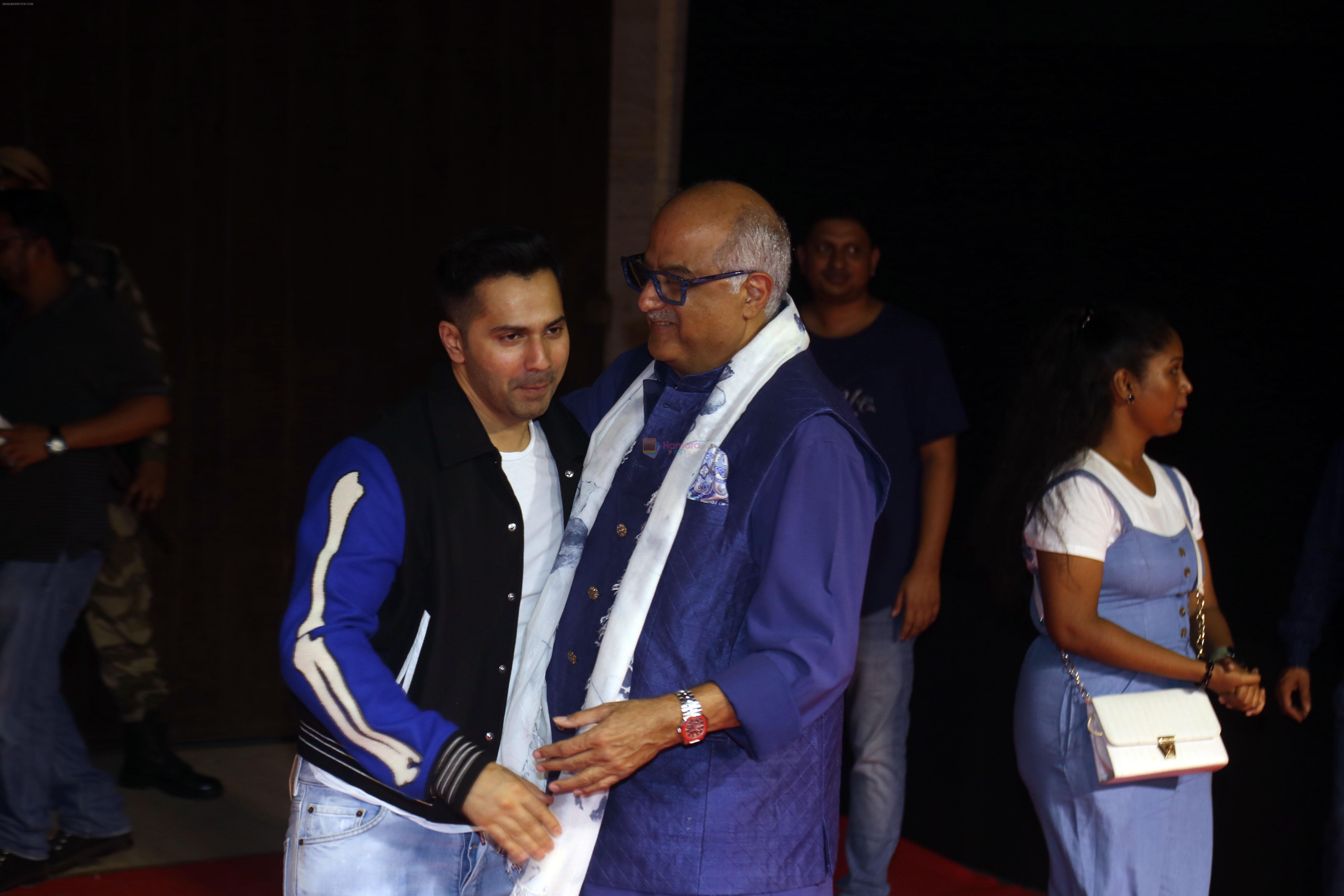 Boney Kapoor, Varun Dhawan at Gadar 2 Success Party on 2nd Sept 2023
