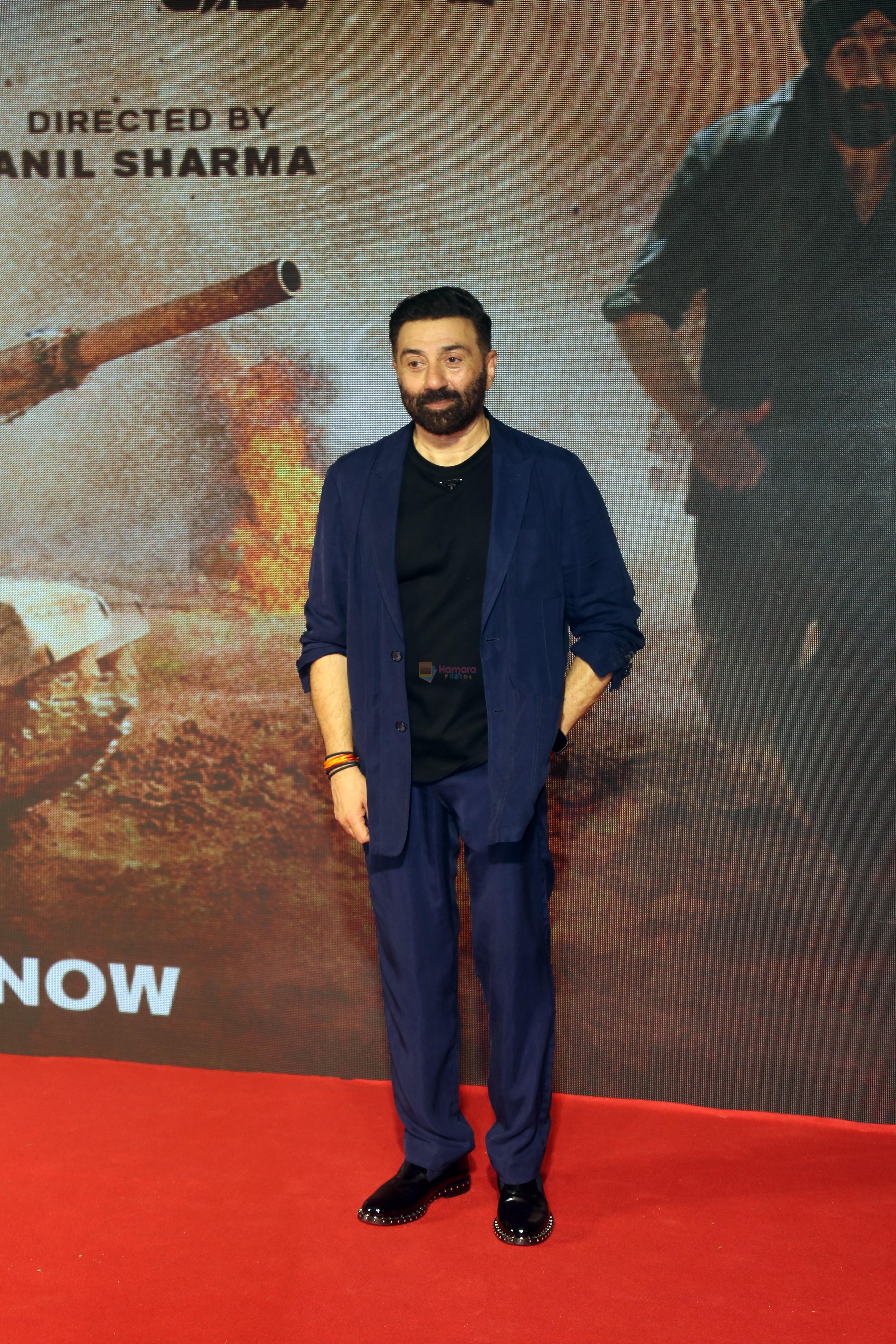 Sunny Deol at Gadar 2 Success Party on 2nd Sept 2023