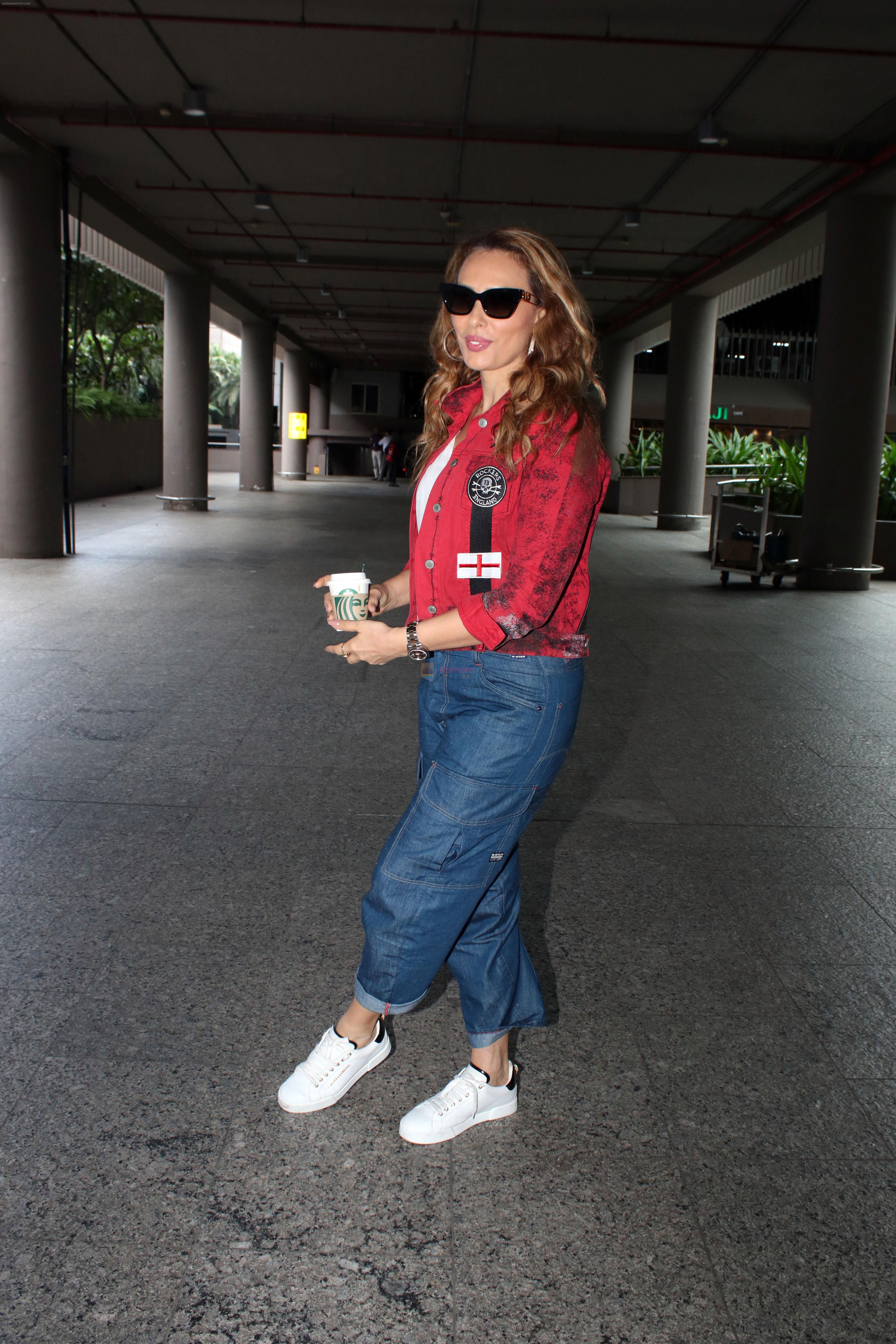 Iulia Vantur Spotted At Airport Arrival on 4th Sept 2023