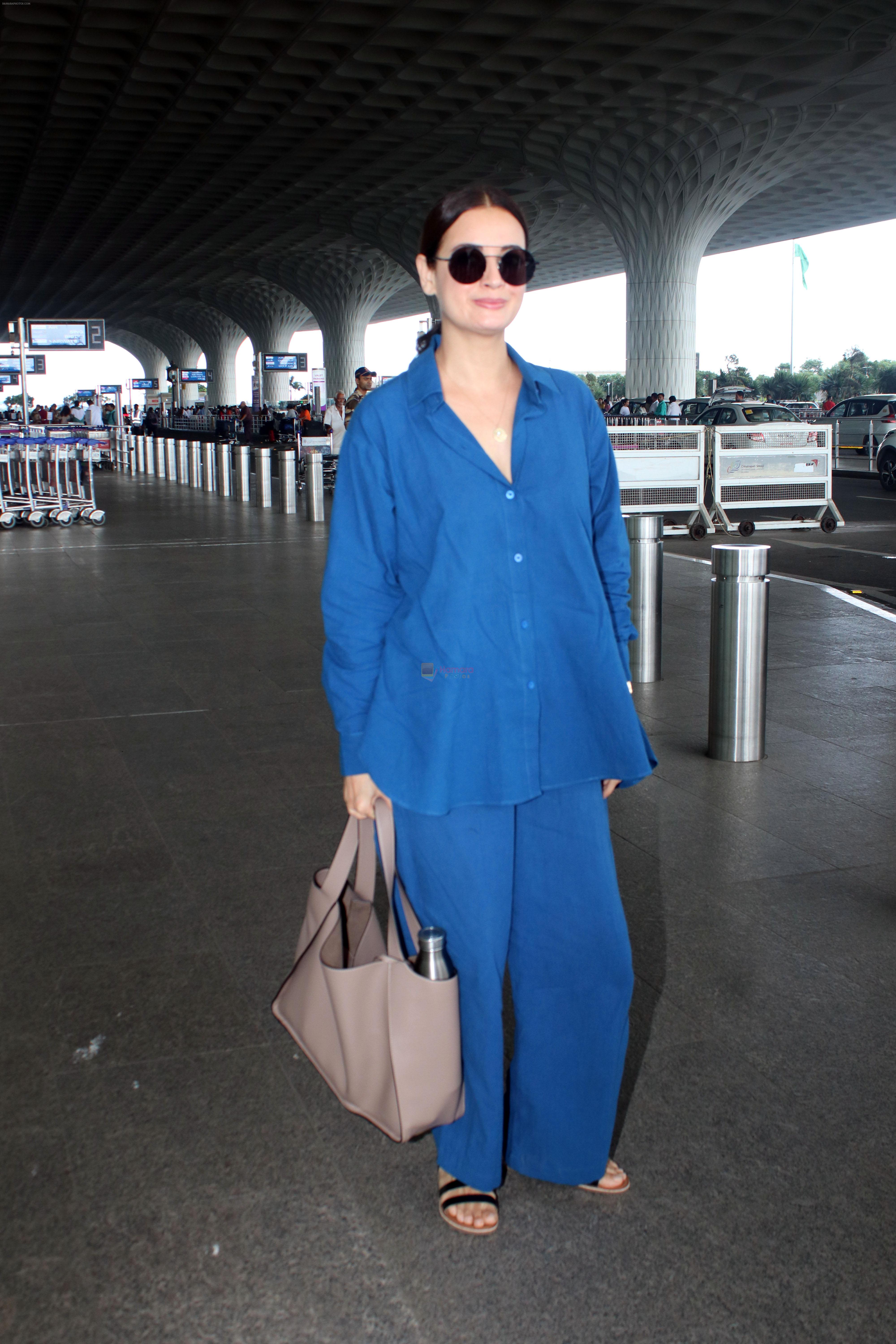 Dia Mirza Spotted At Airport Departure on 5th Sept 2023