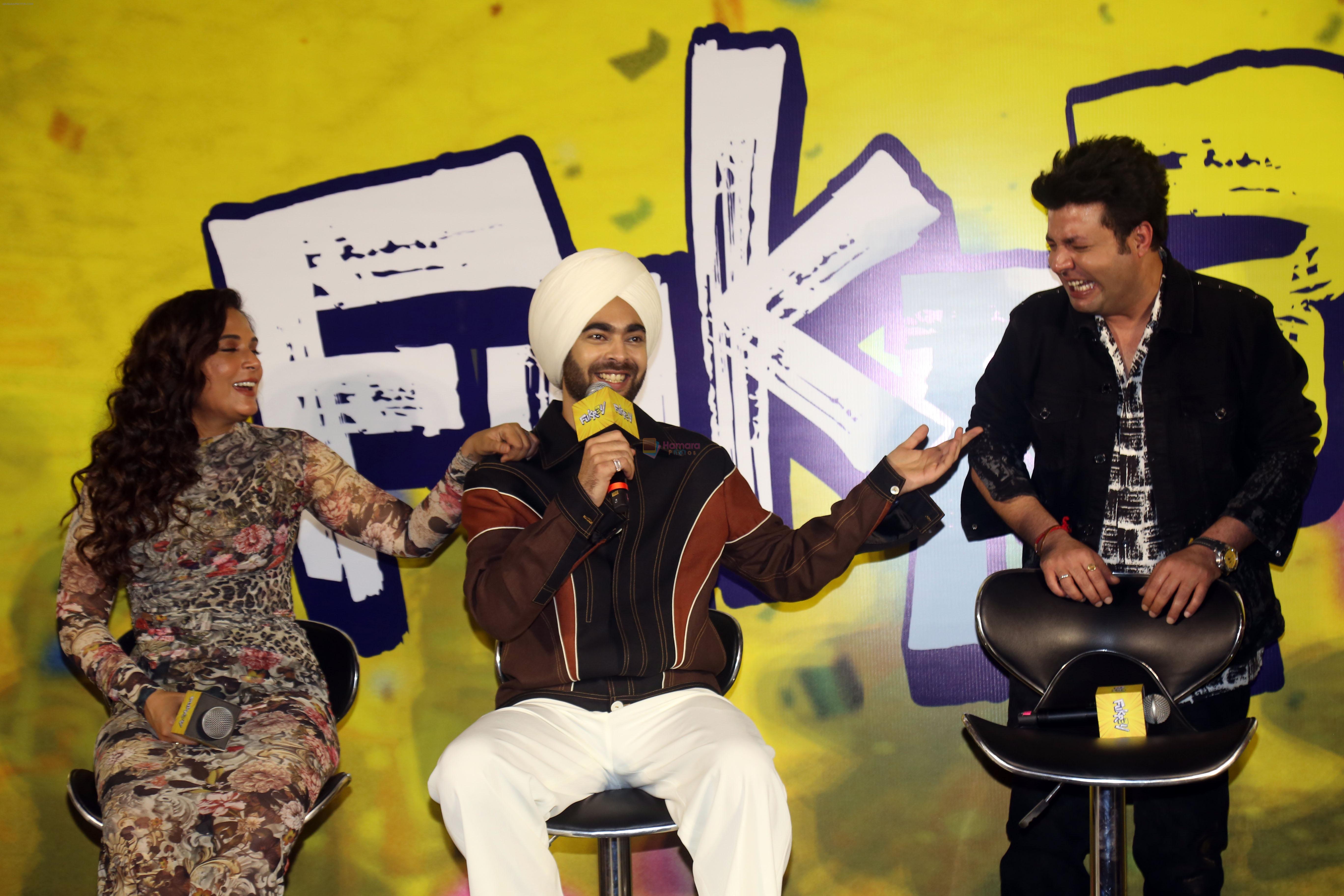 Manjot Singh, Richa Chadha, Varun Sharma at Fukrey 3 Trailer Launch on 5th Sept 2023