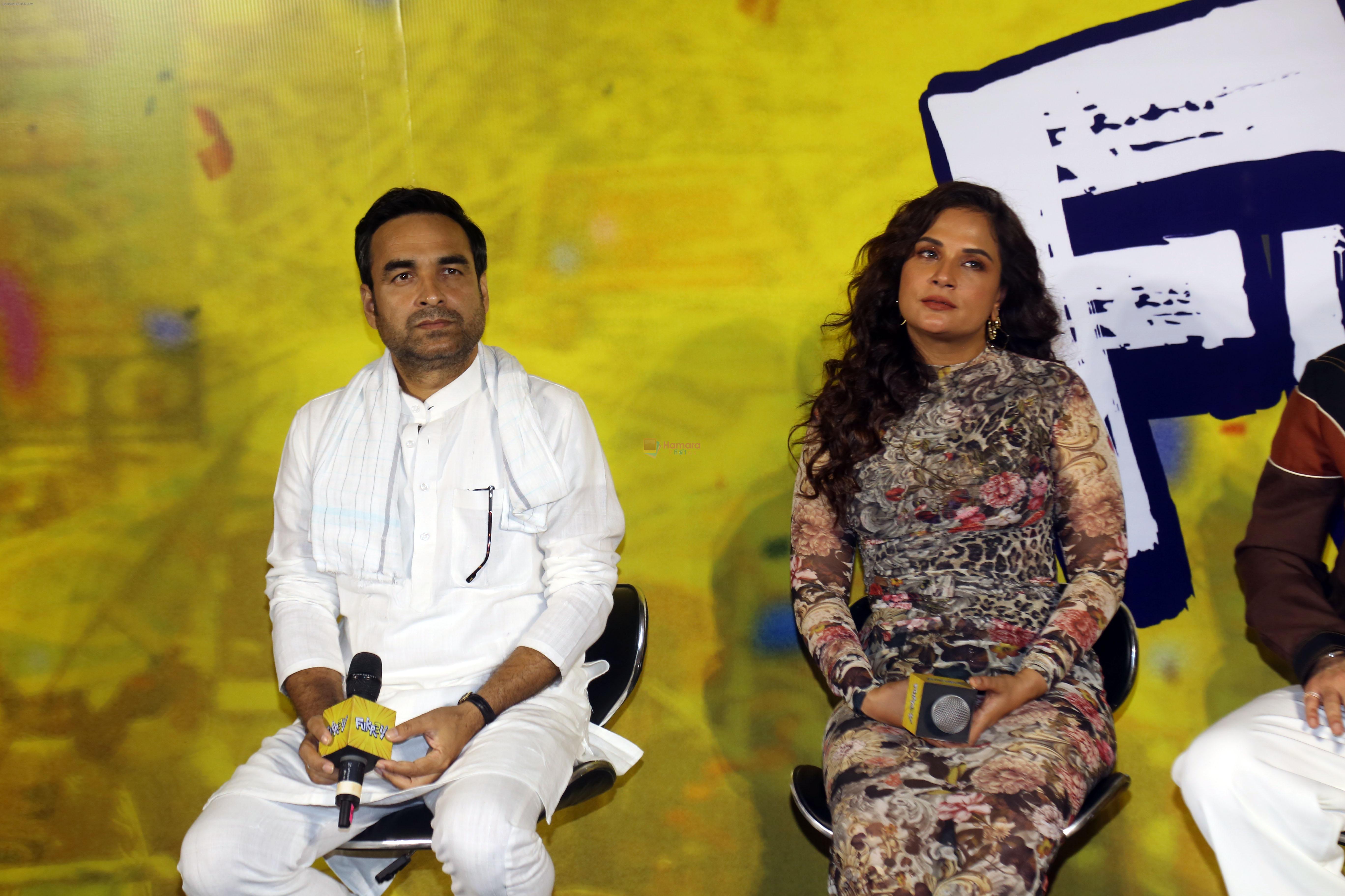 Pankaj Tripathi, Richa Chadha at Fukrey 3 Trailer Launch on 5th Sept 2023