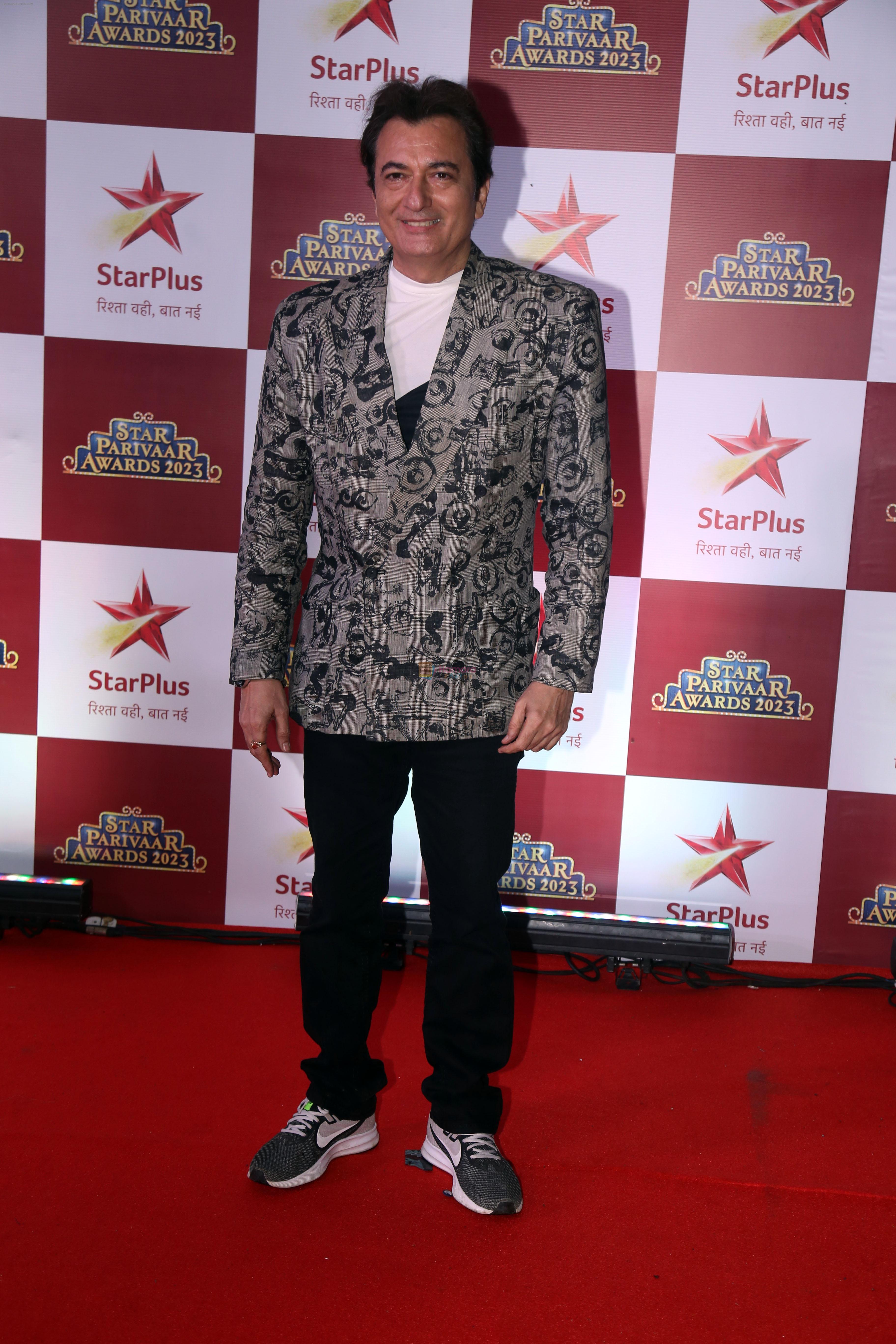 Avinash Wadhawan at the Star Parivaar Awards 2023 on 8th Sept 2023