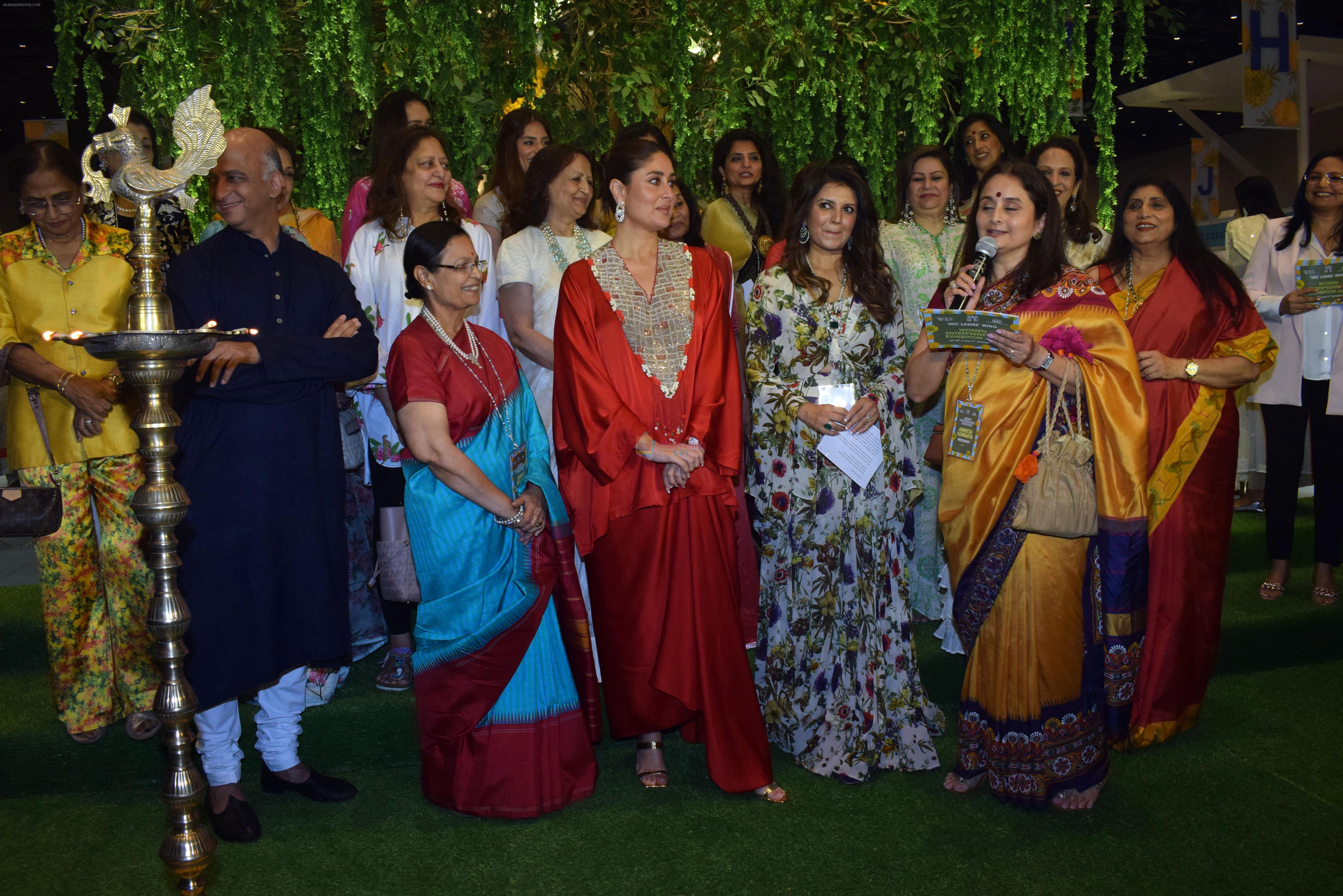 Amrita Somaiya, Ishita Jain, Kareena Kapoor at the 36th Edition of IMC Women Entrepreneurs Exhibition on 10th Sept 2023