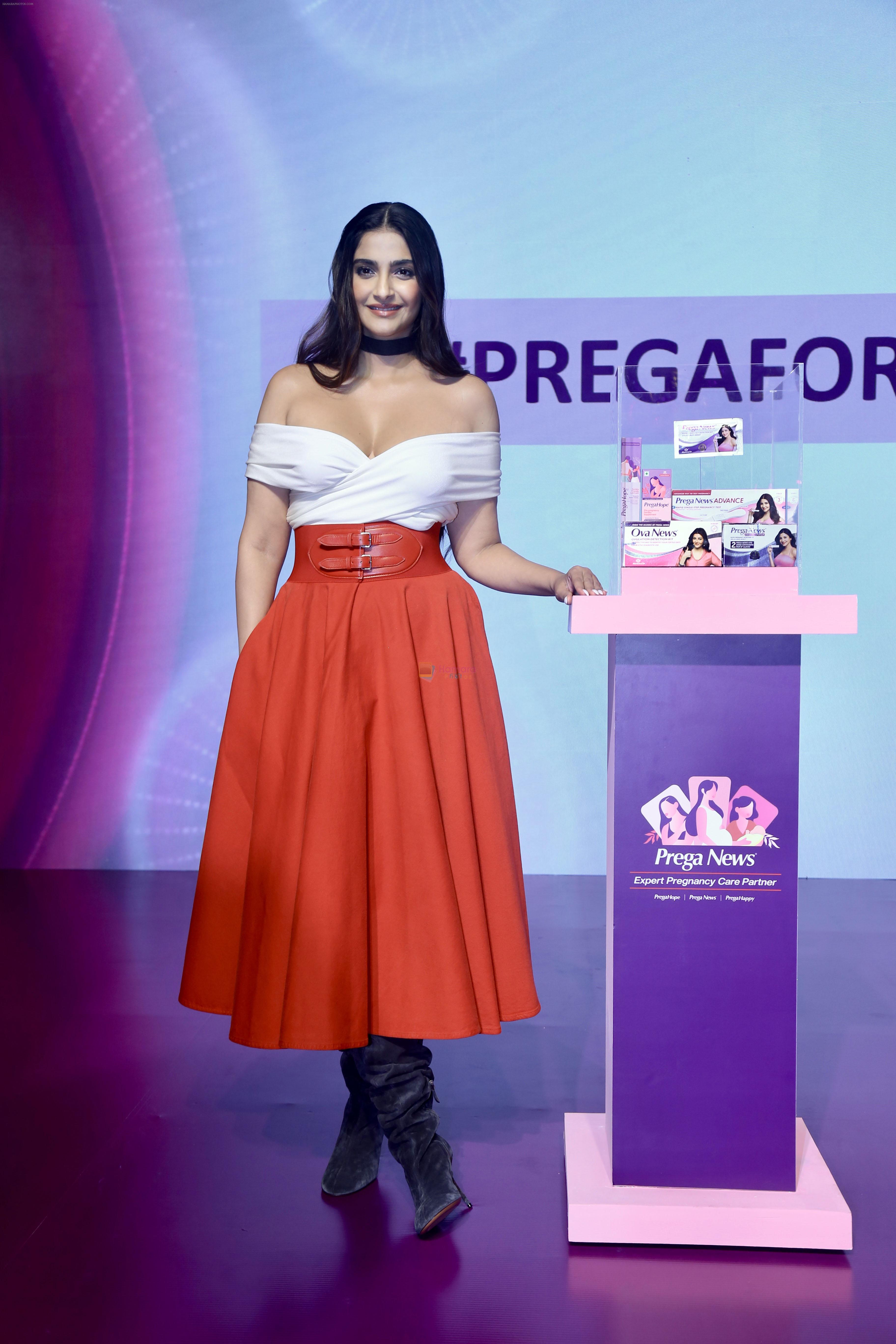 Sonam Kapoor at Pregnancy Care Solution Range Launch Pregaforyou on 11th Sept 2023