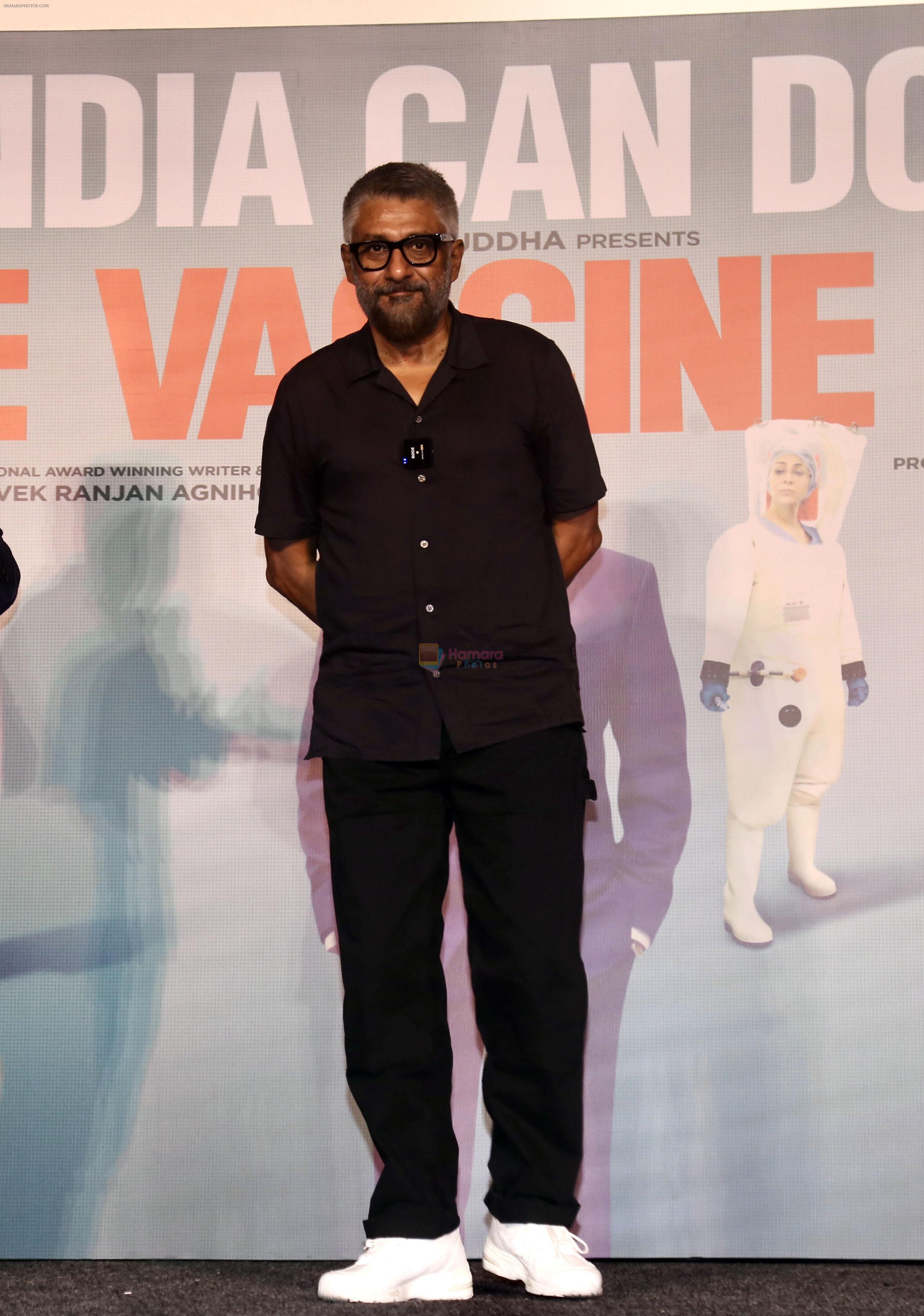 Vivek Agnihotri attends The Vaccine War Trailer Launch on 12th Sept 2023