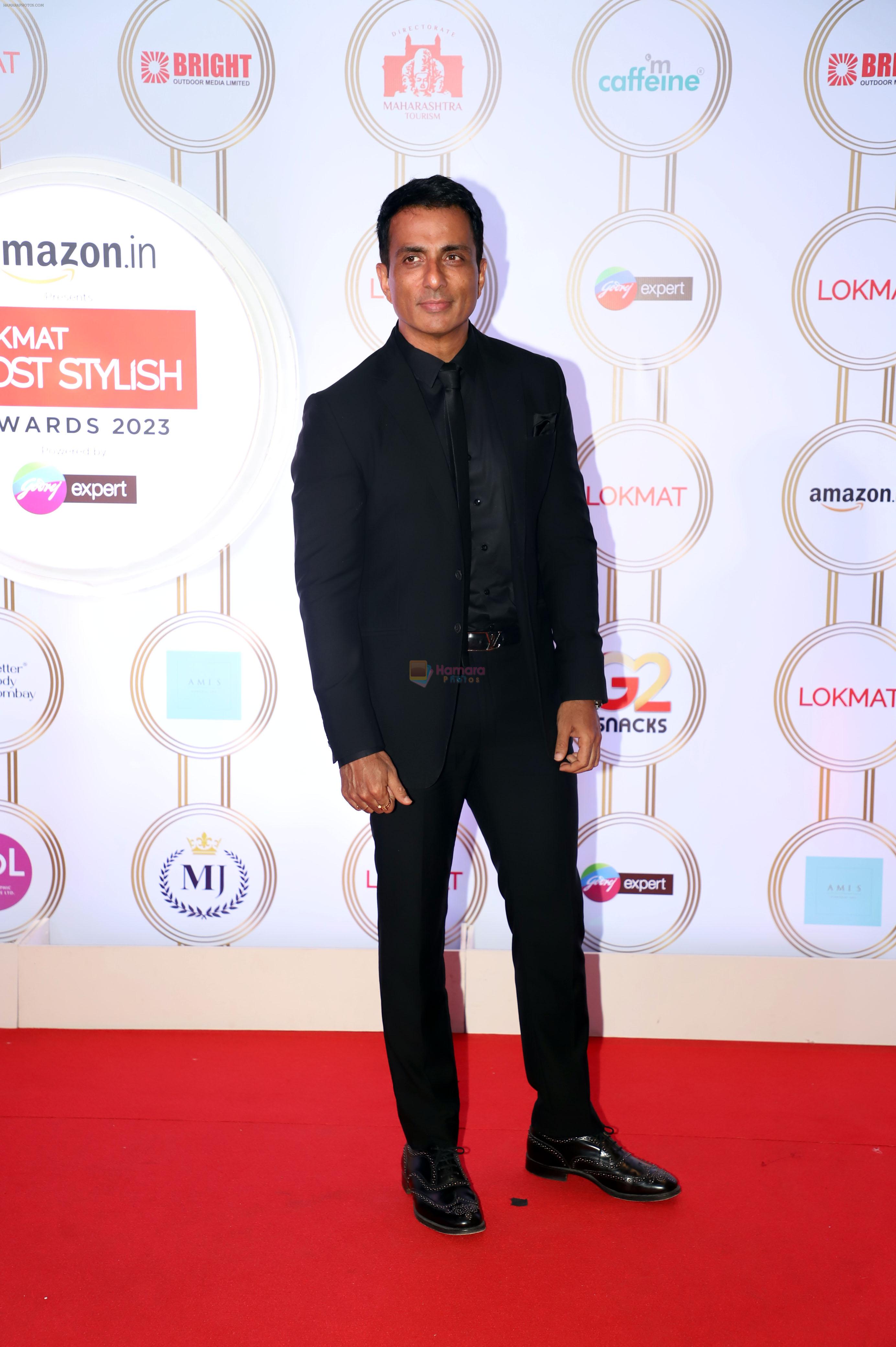 Sonu Sood attends Lokmat Most Stylish Awards on 12th Sept 2023