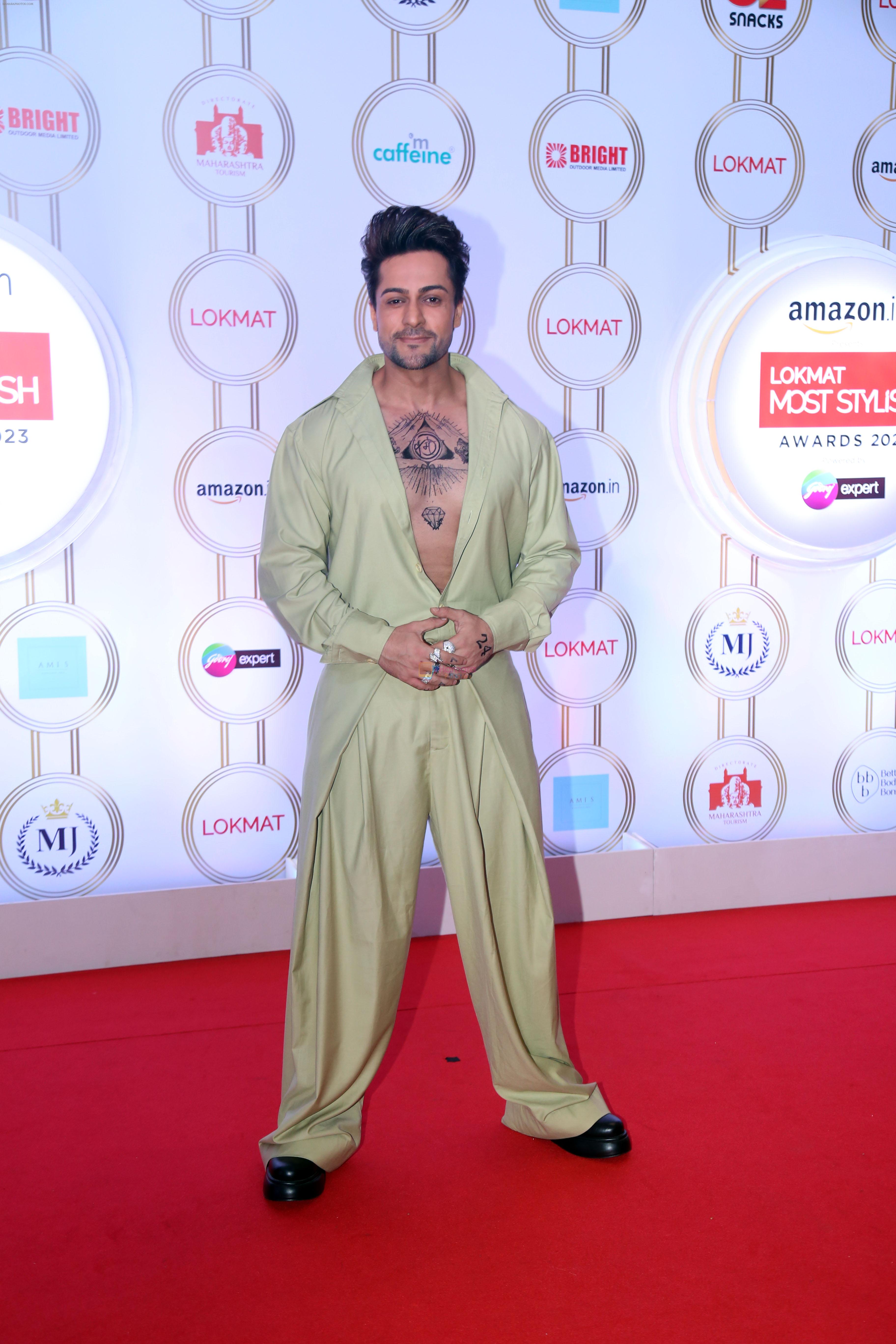 Shalin Bhanot attends Lokmat Most Stylish Awards on 12th Sept 2023