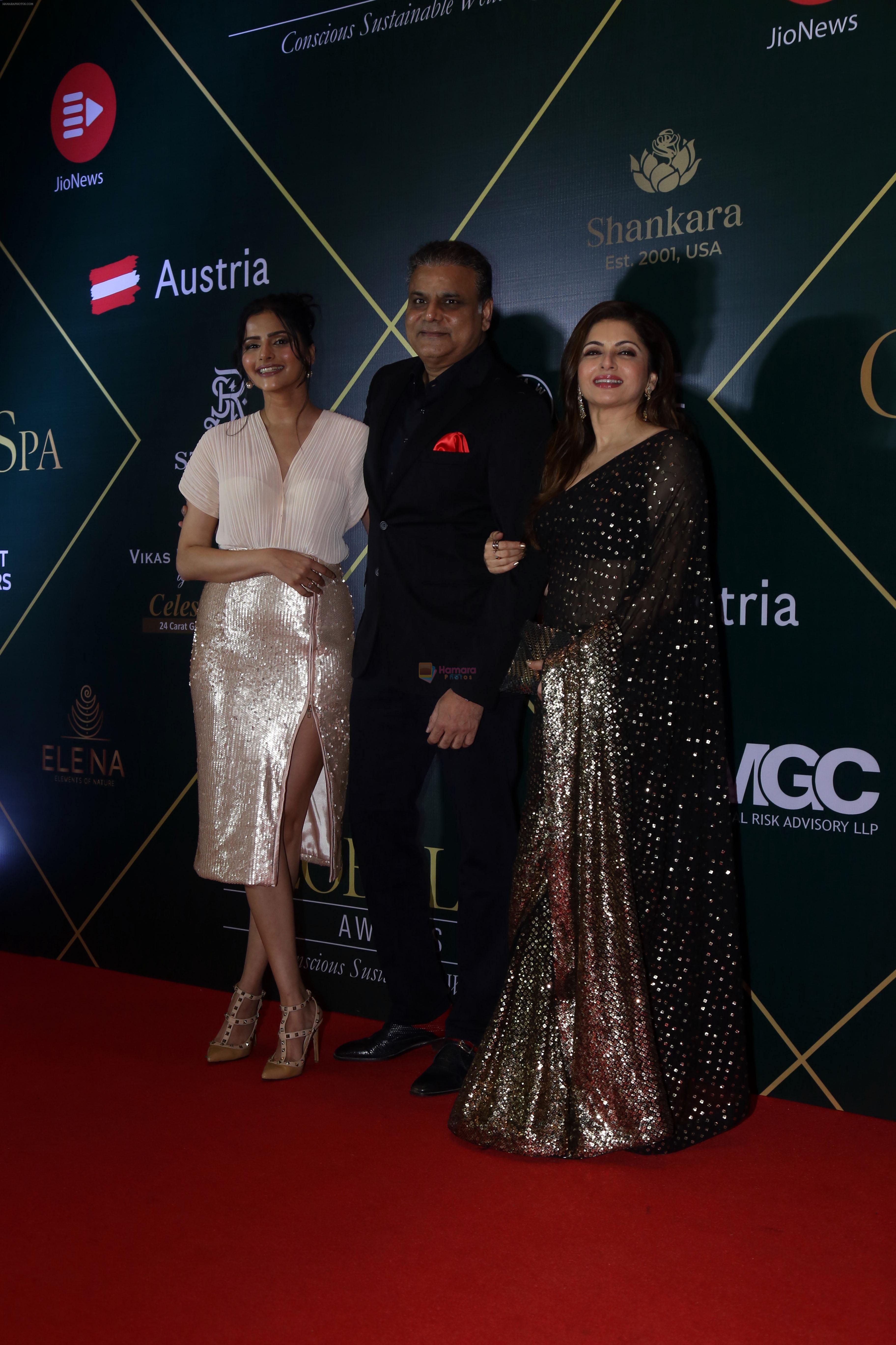 Avantika Dasani, Bhagyashree, Himalaya Dasani attends Global Spa Awards Show on 13th Sept 2023