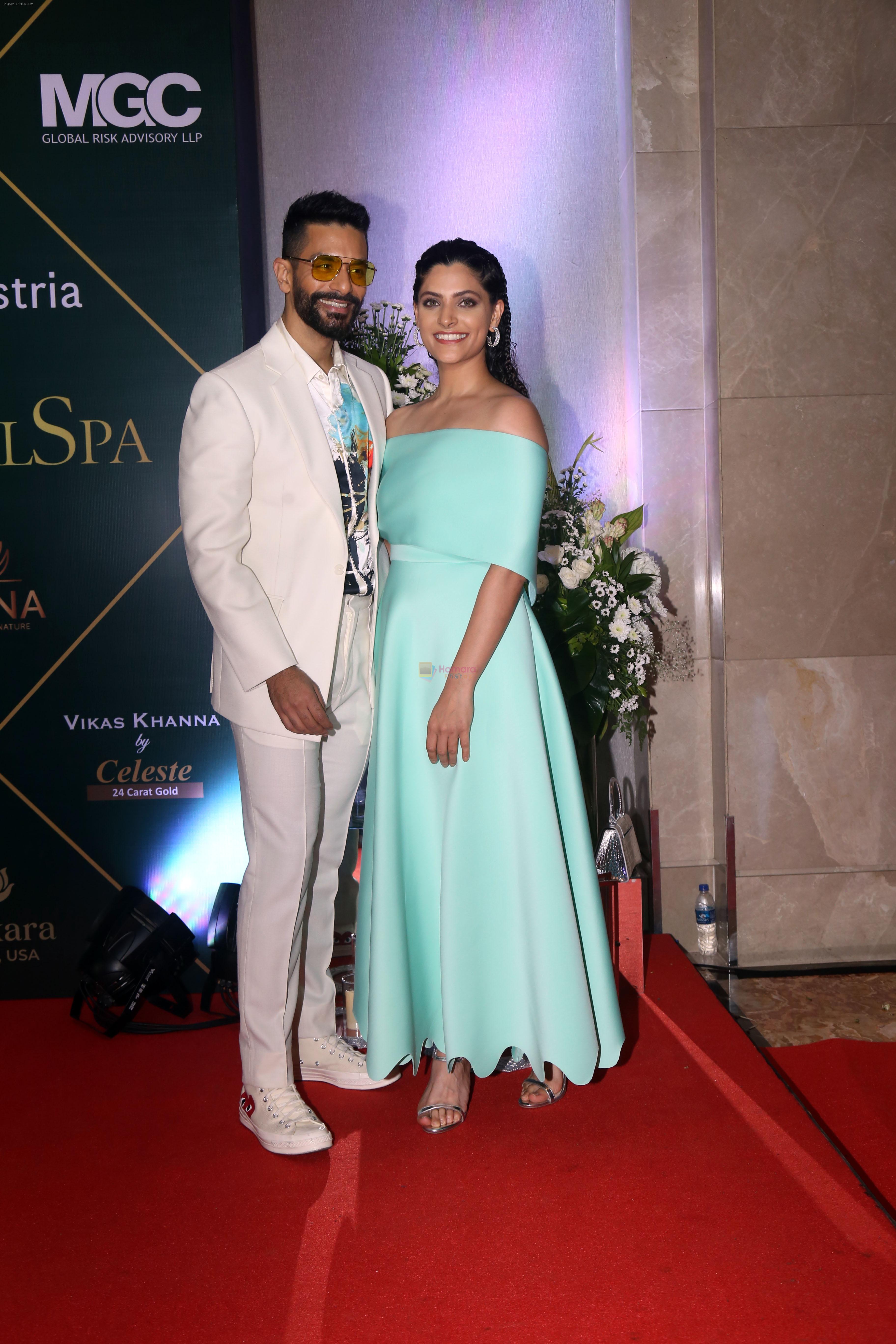 Angad Bedi, Saiyami Kher attends Global Spa Awards Show on 13th Sept 2023