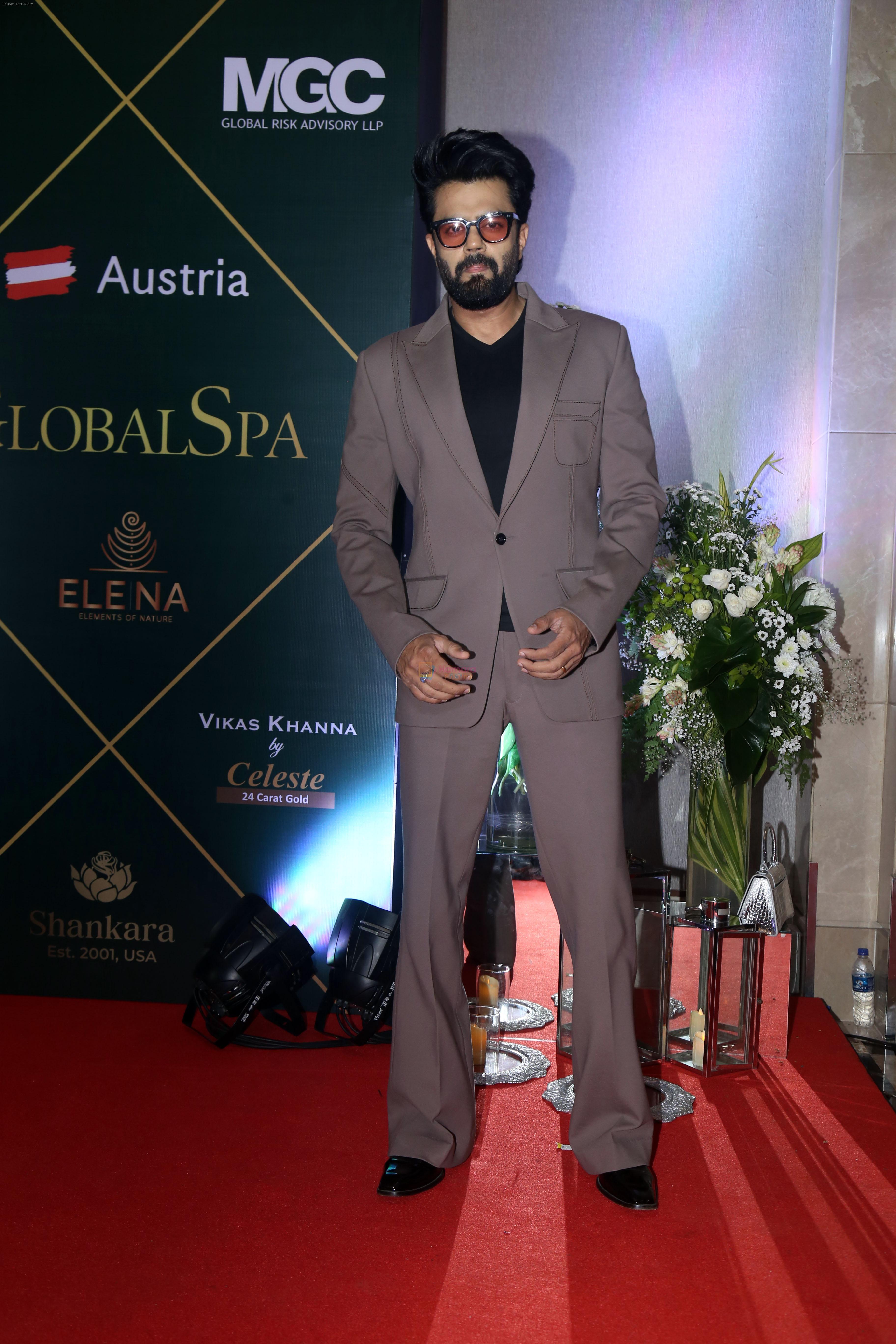 Manish Paul attends Global Spa Awards Show on 13th Sept 2023