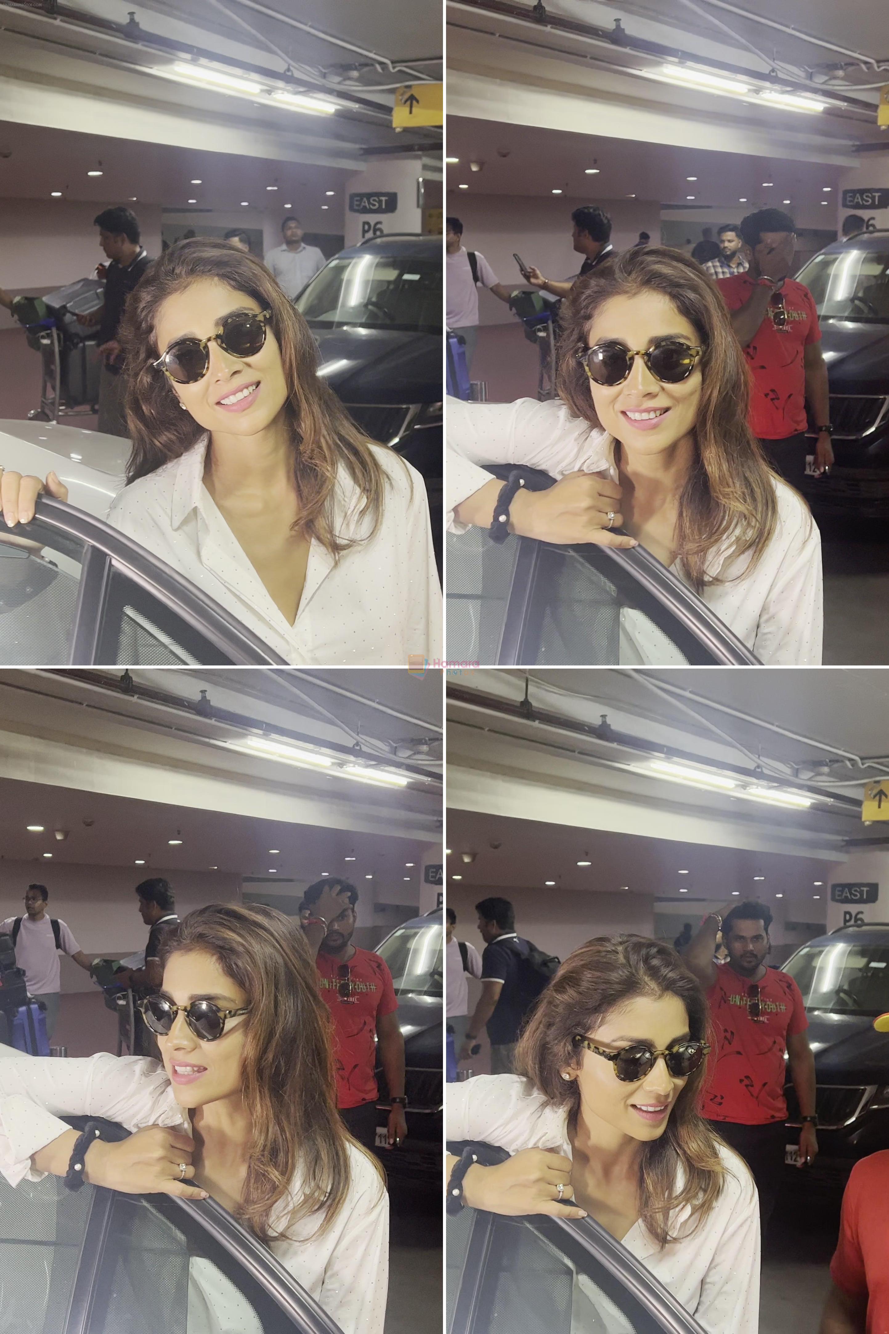 Shriya Saran Spotted At Airport Arrival on 18th Sept 2023