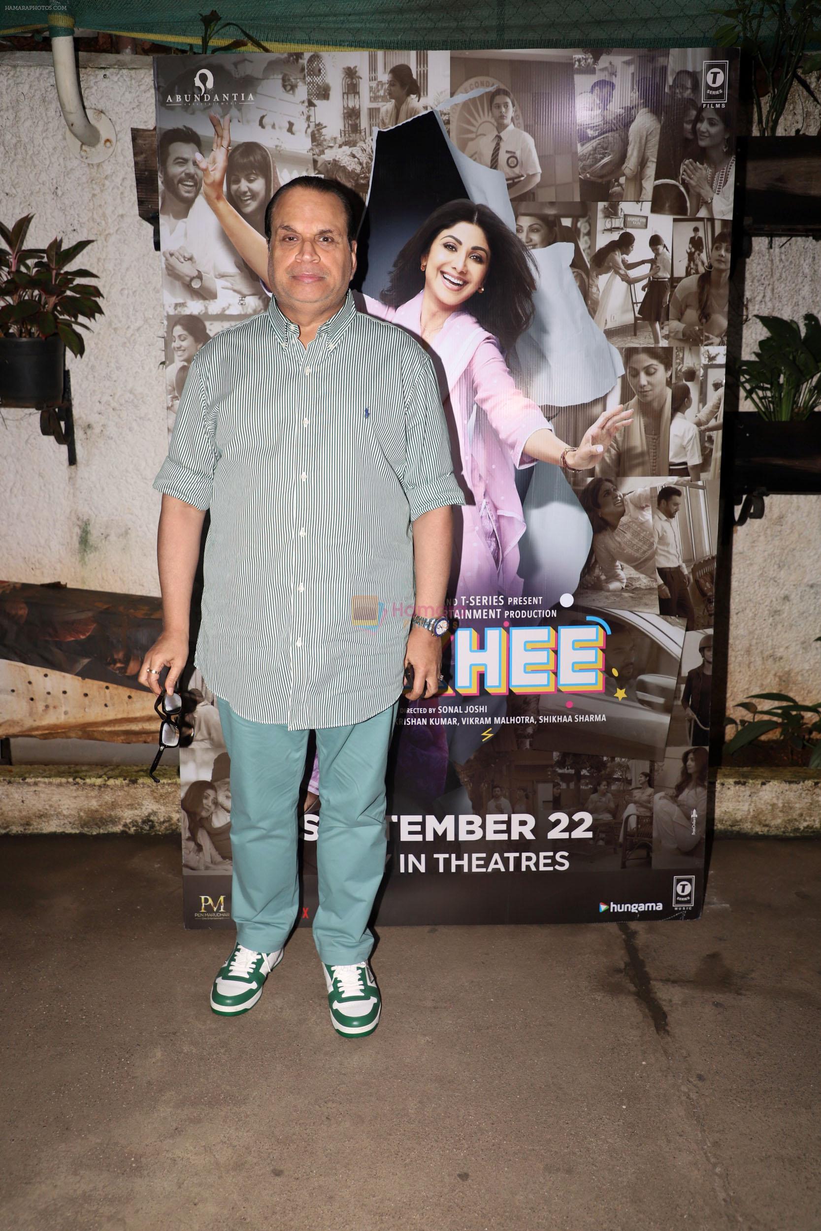 Ramesh Taurani attends Sukhee film Special Screening on 21st Sept 2023
