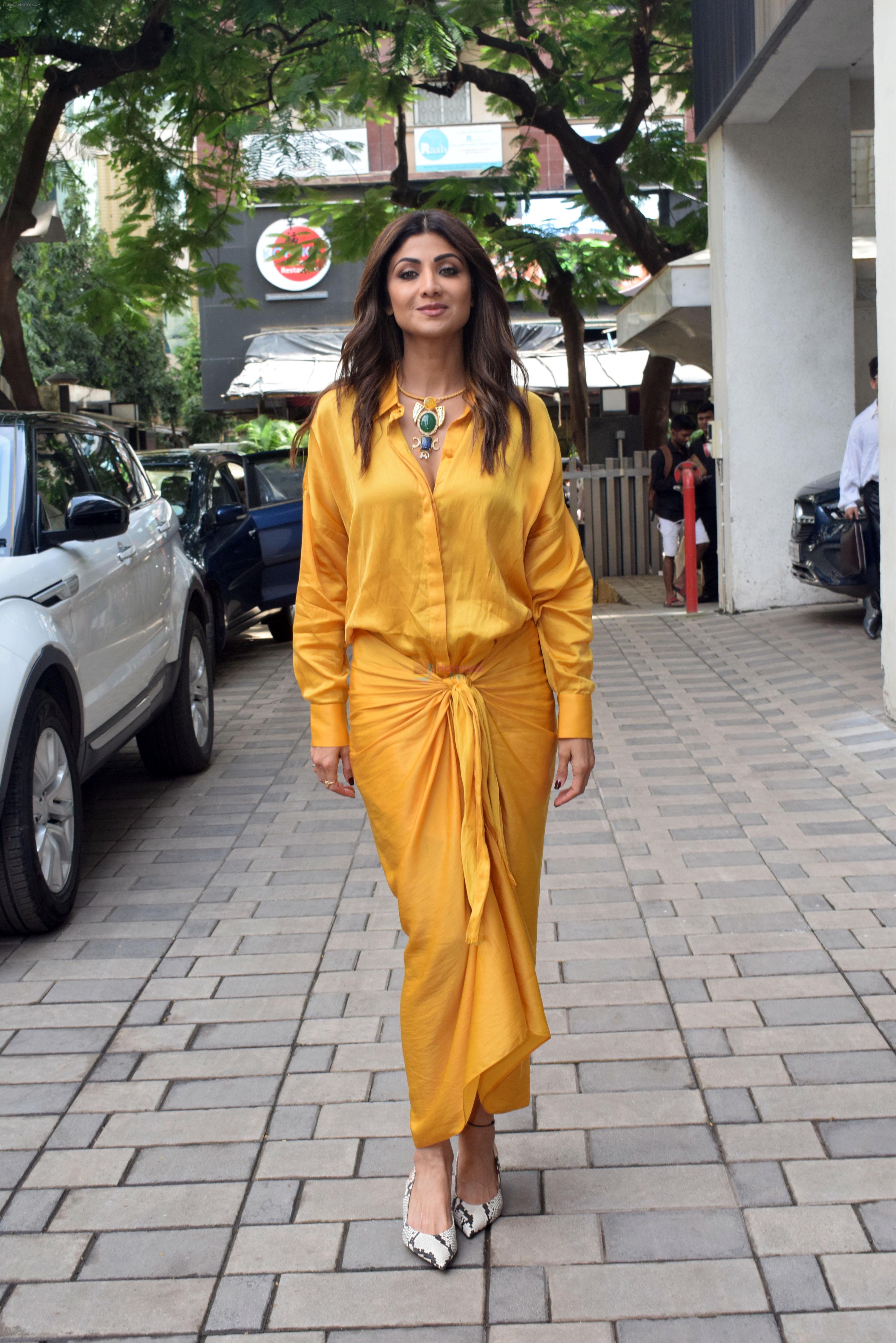 Shilpa Shetty spotted at T-Series on 21st Sept 2023