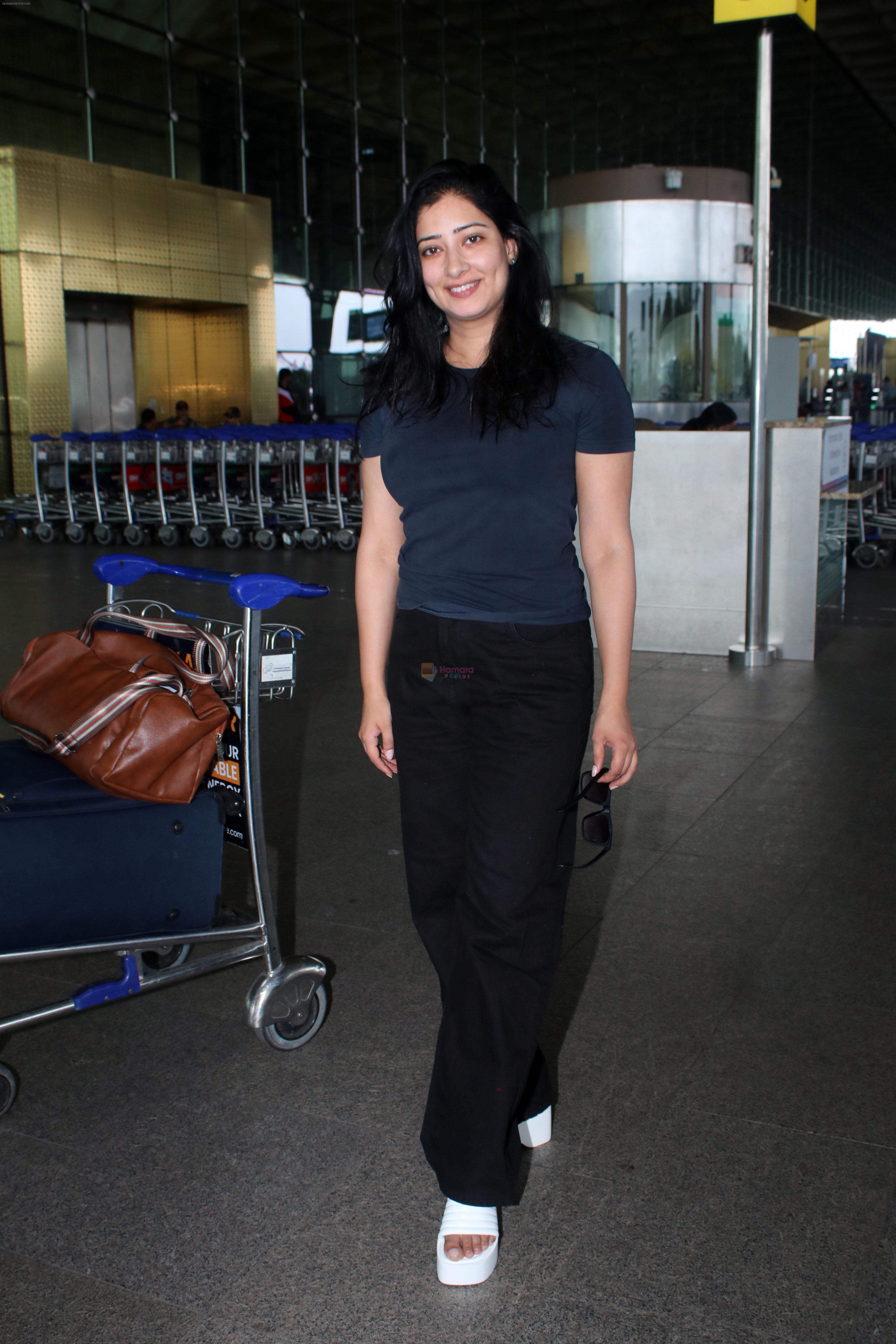 Niharica Raizada spotted at Airport Departure on 22nd Sept 2023