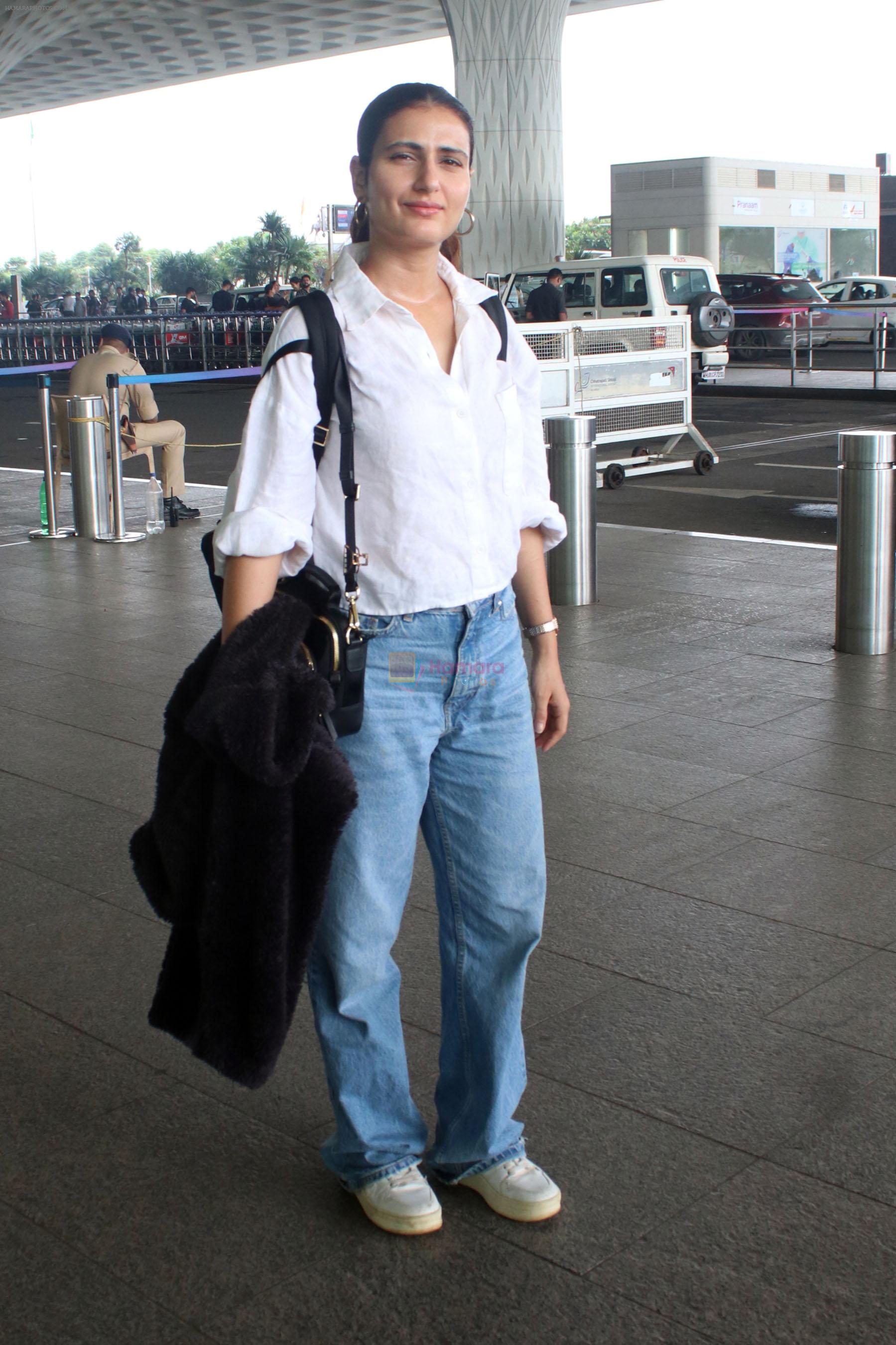 Fatima Sana Shaikh spotted at Airport Departure on 23rd Sept 2023