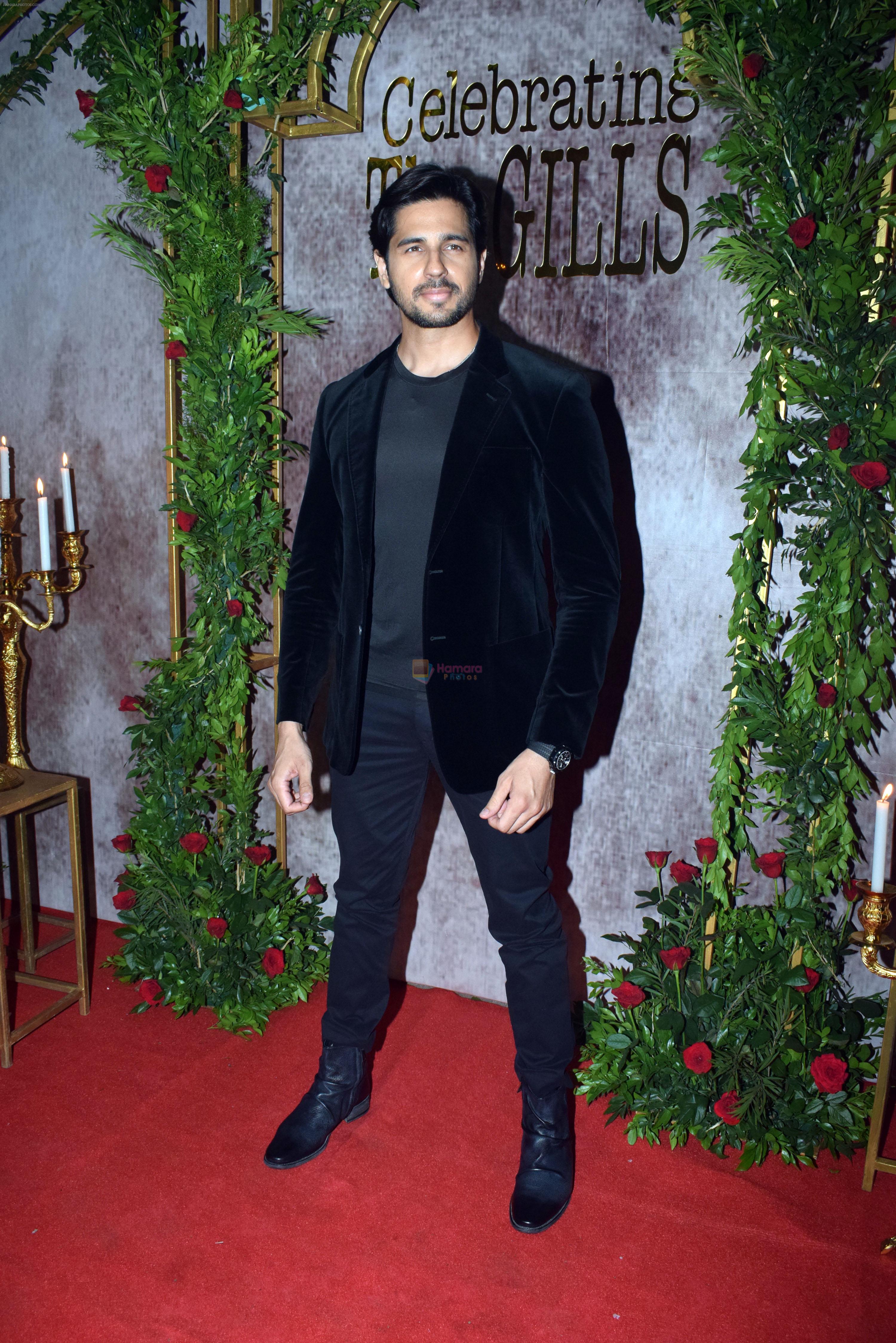 Sidharth Malhotra attends the wedding party of Aman Gill and Amrit Berar on 24th Sept 2023
