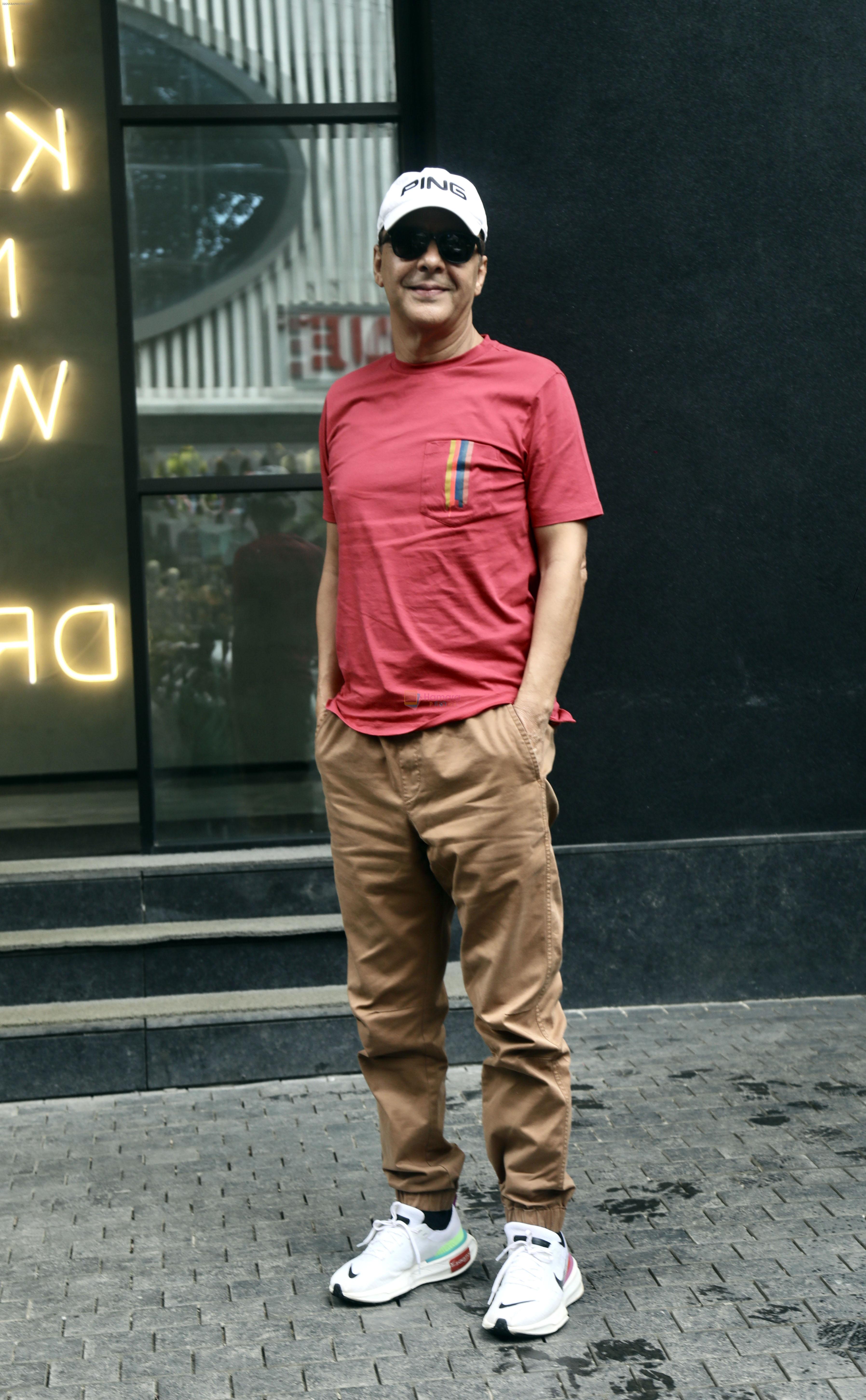 Vidhu Vinod Chopra spotted at Lightbox Excel Entertainment on 26th Sept 2023