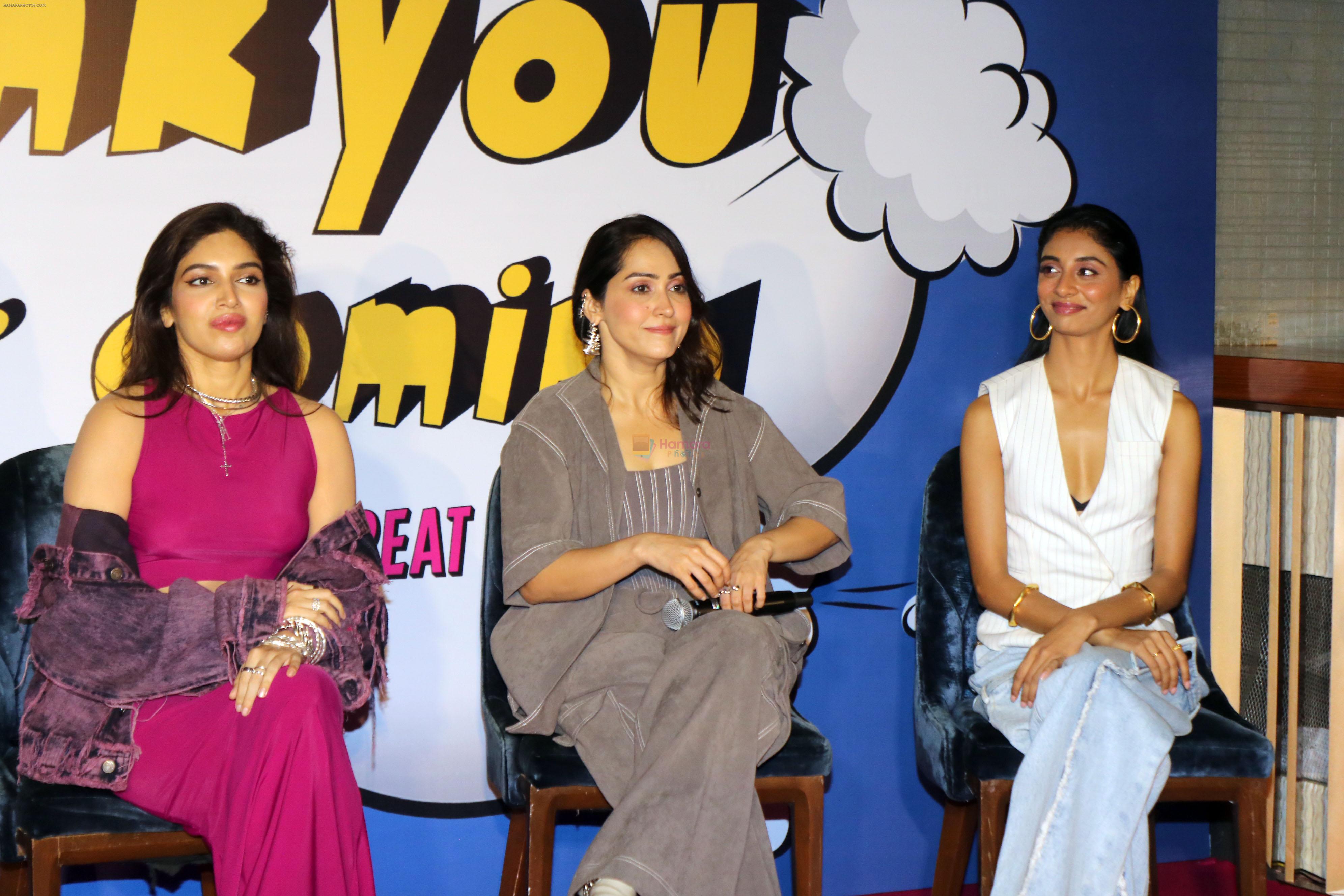 Bhumi Pednekar, Dolly Singh, Shibani Bedi attends Thank You for Coming Film Promotion on 29th Sept 2023