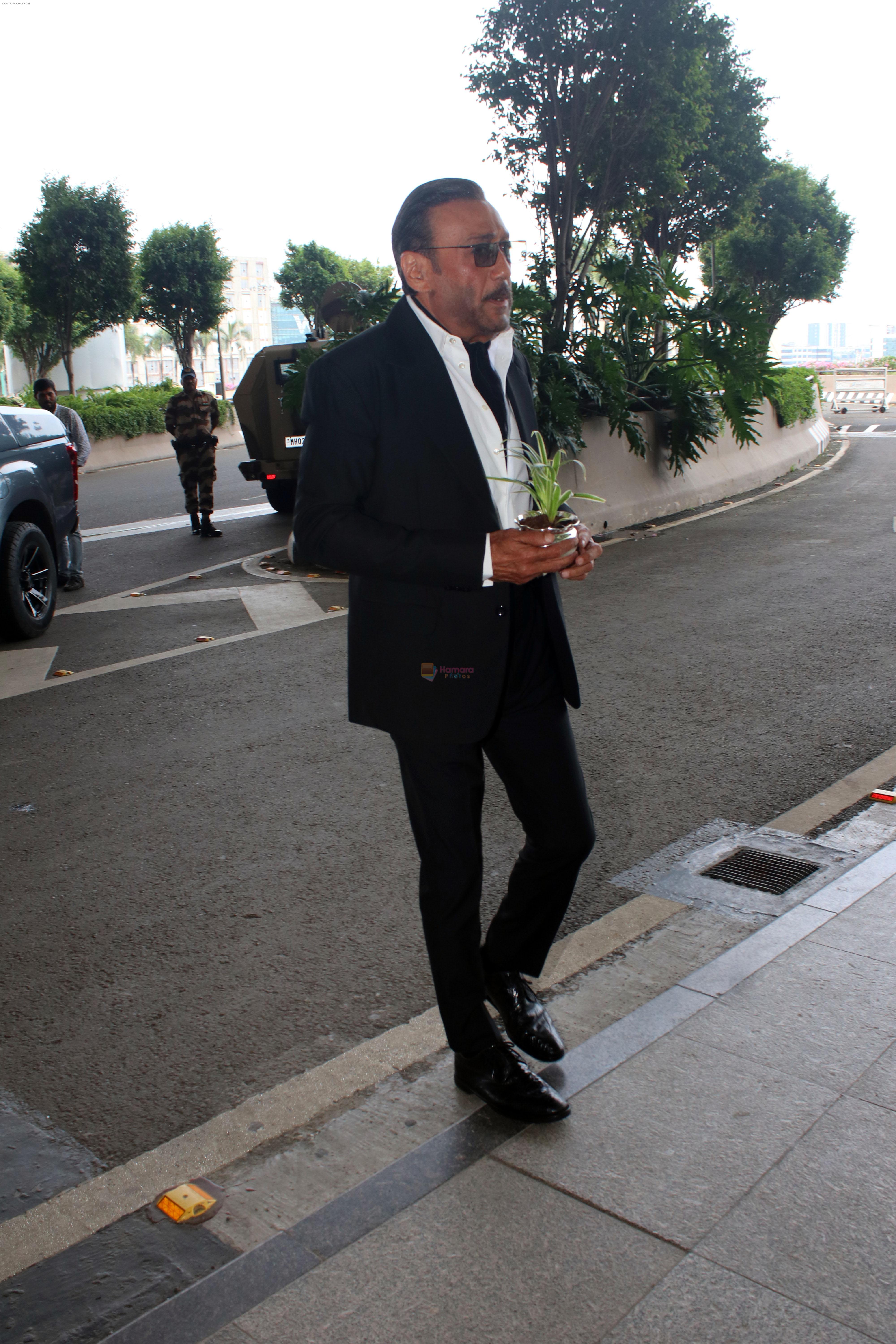 Jackie Shroff Spotted At Airport Departure on 30th Sept 2023