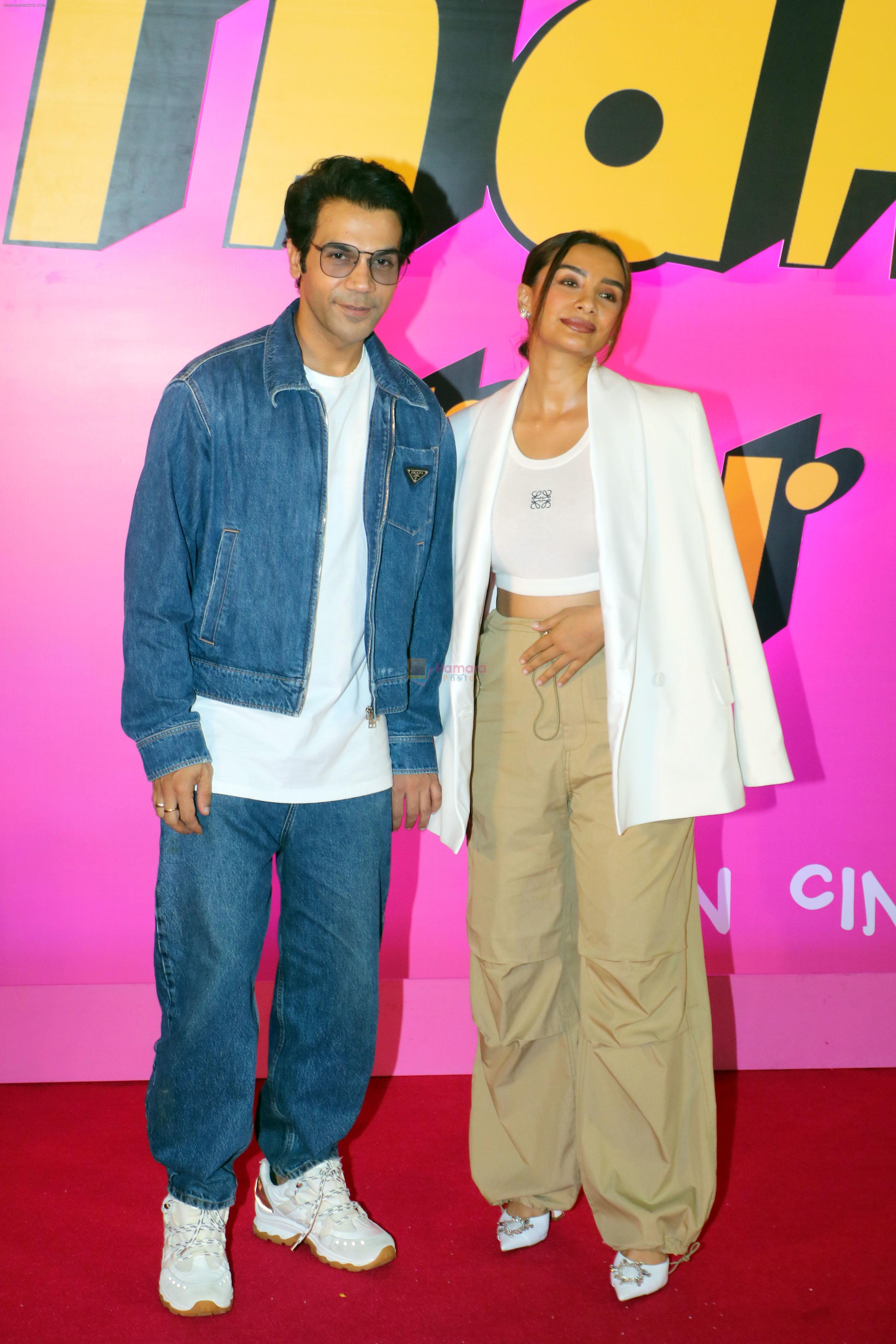 Patralekha, Rajkummar Rao attends Thank You For Coming Film Premiere on 3rd Oct 2023