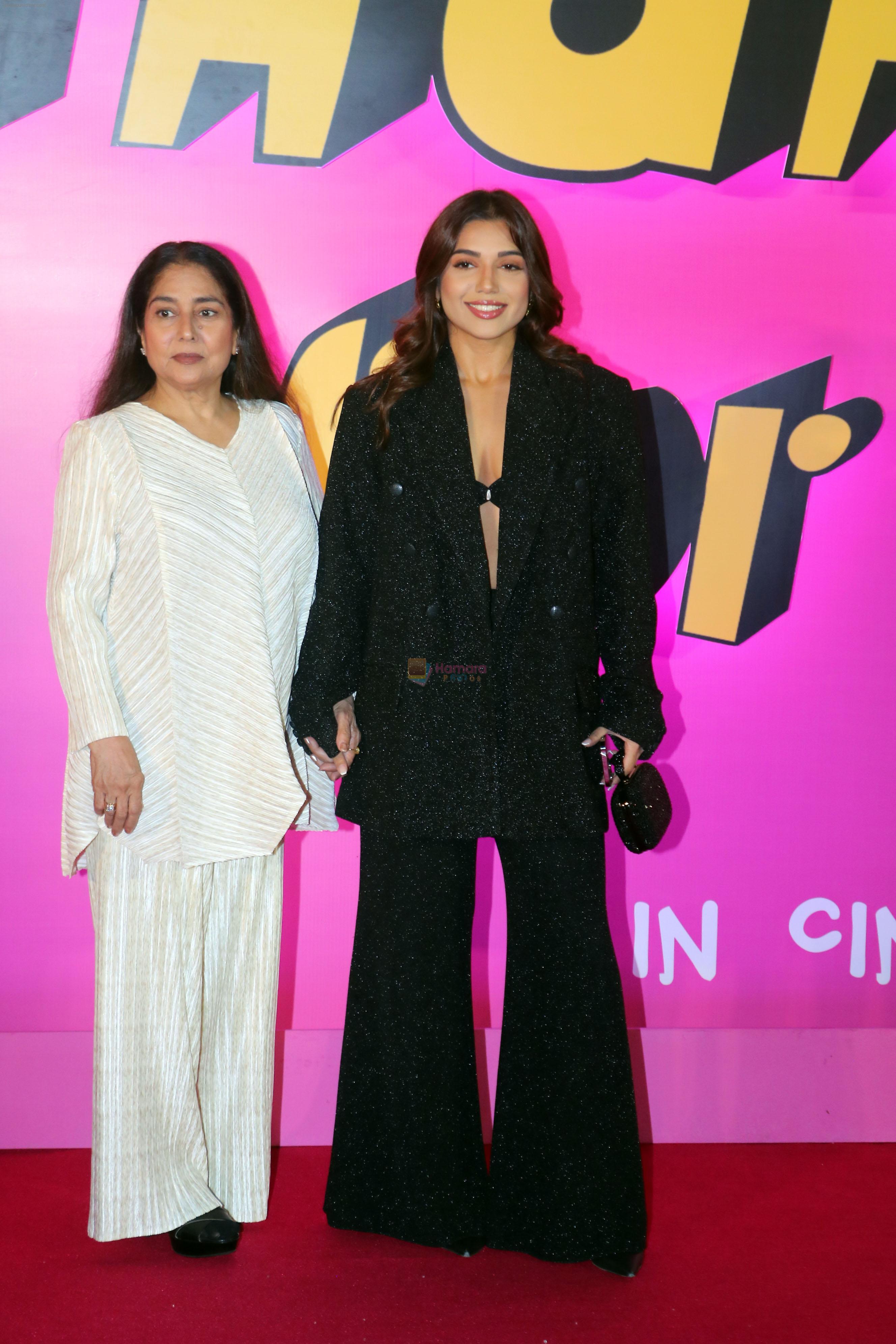 Bhumi Pednekar, Sumitra Hooda Pednekar attends Thank You For Coming Film Premiere on 3rd Oct 2023