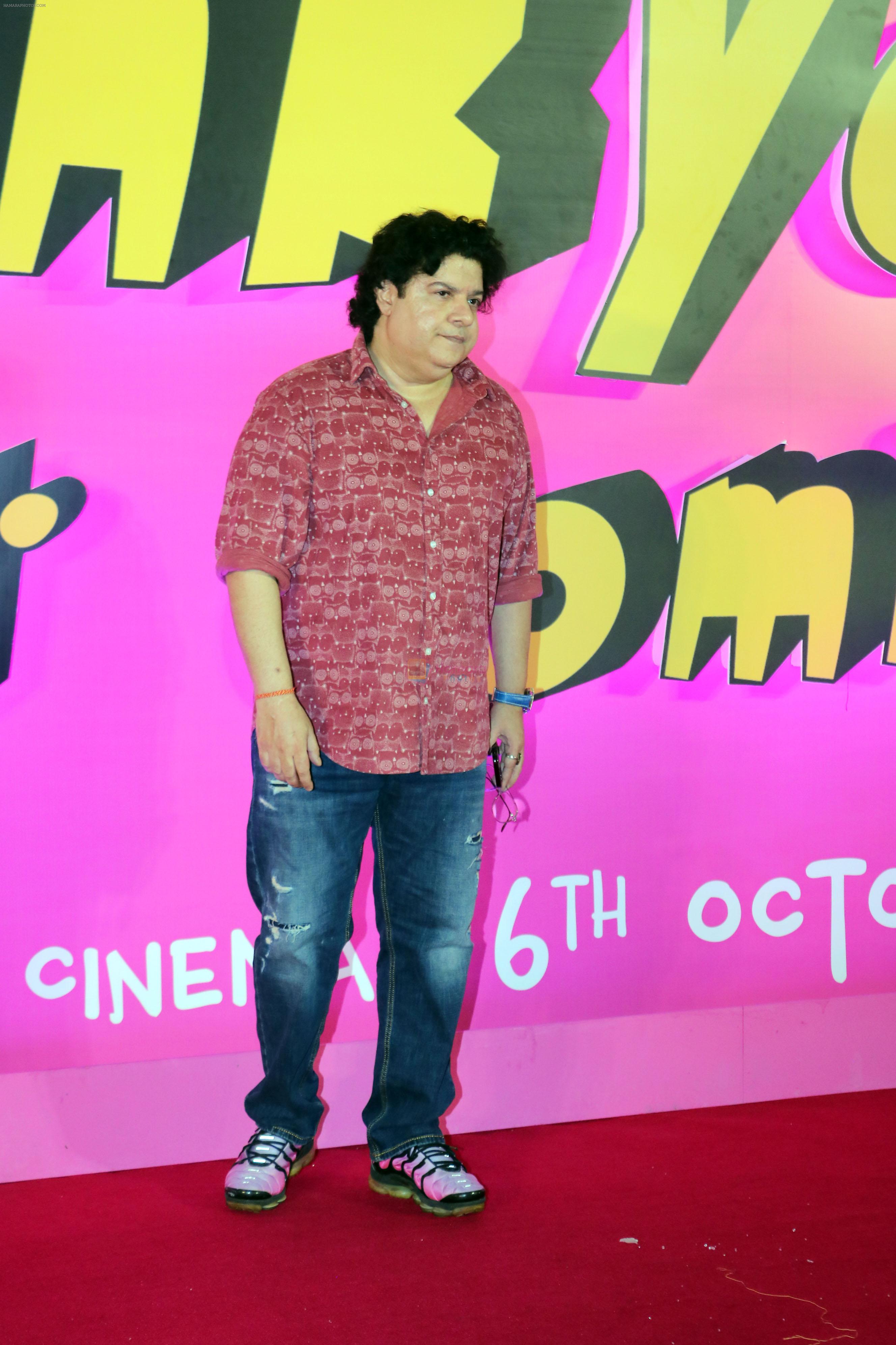 Sajid Khan attends Thank You For Coming Film Premiere on 3rd Oct 2023