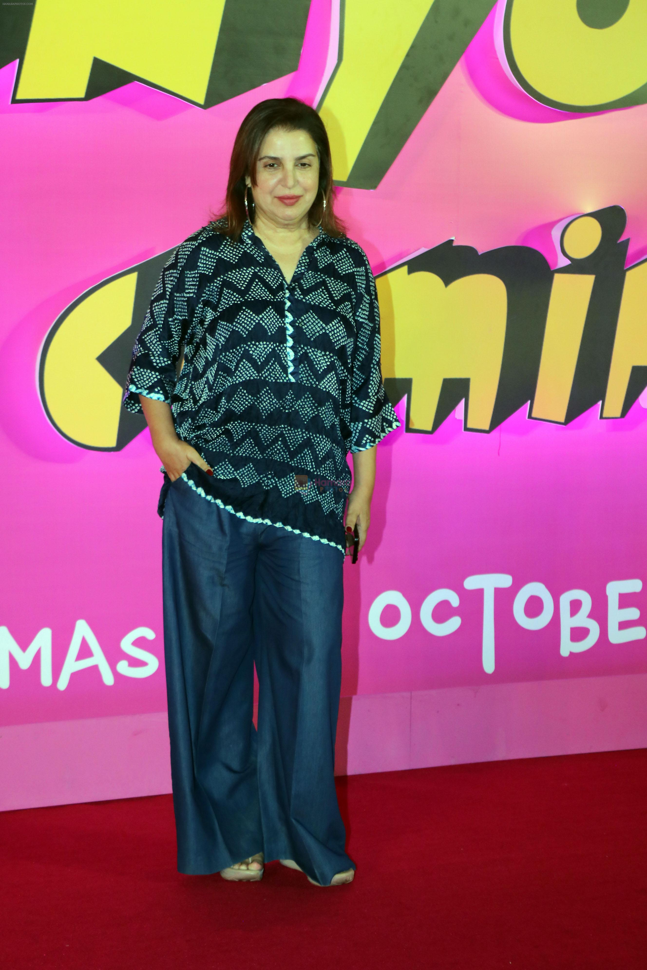 Farah Khan attends Thank You For Coming Film Premiere on 3rd Oct 2023