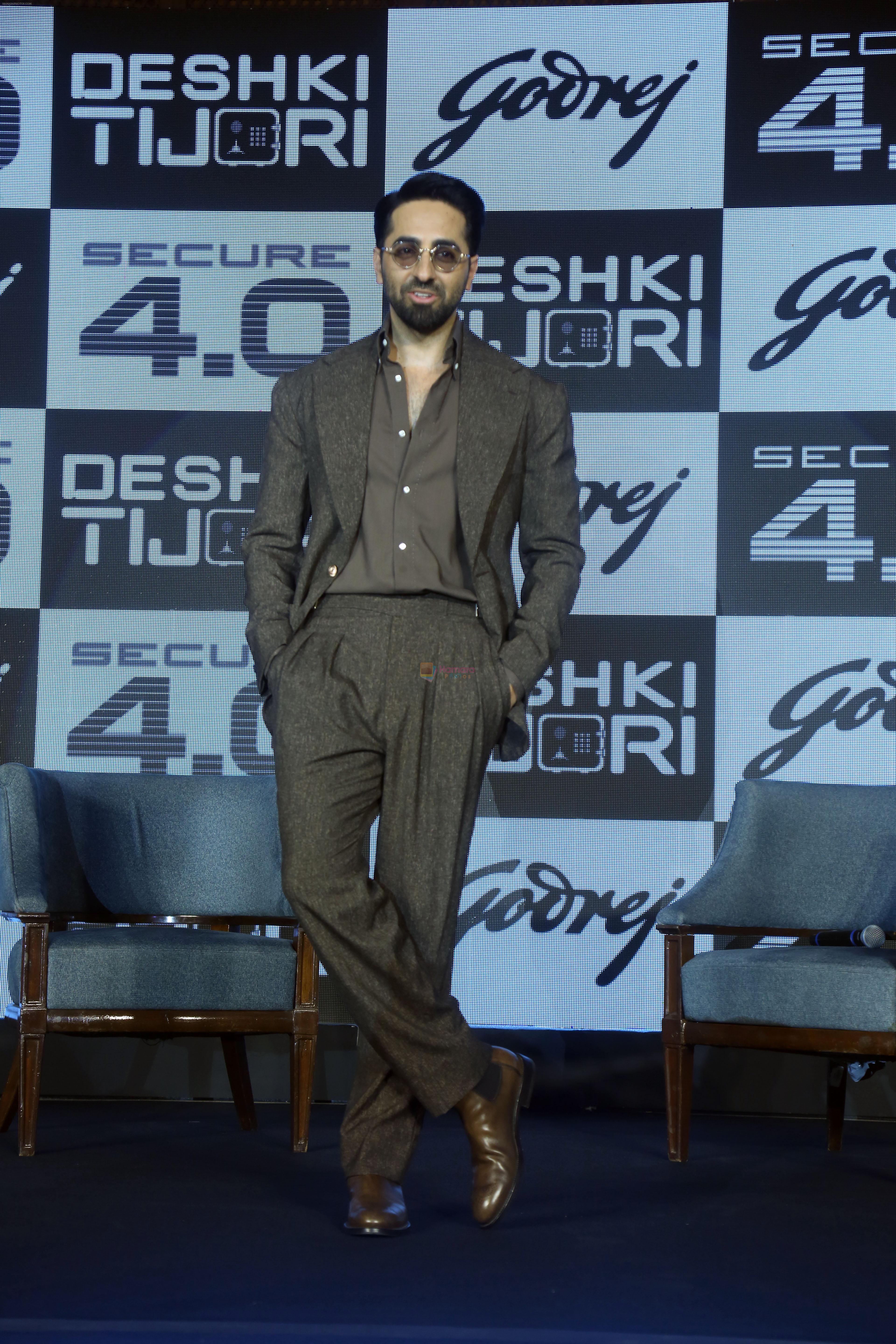 Ayushmann Khurrana Unviels Godrej Security Solution on 4th Oct 2023