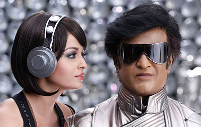 Aishwarya and Rajanikant in Robot